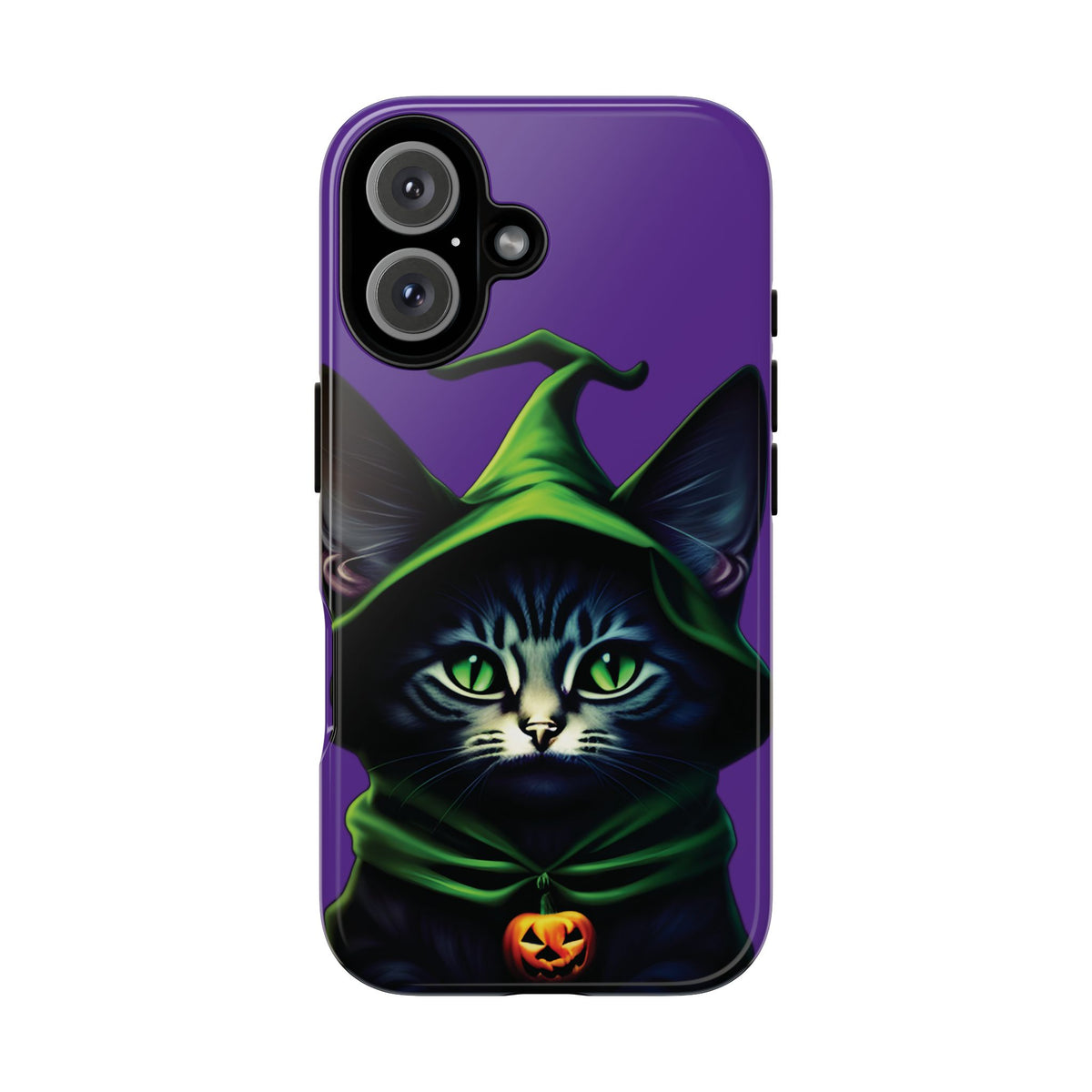 Husă Iphone 16 GREEN CAT
