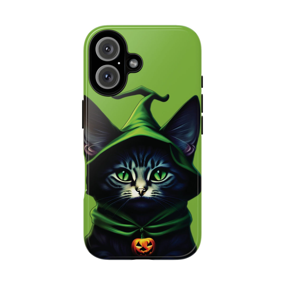 Husă Iphone 16 GREEN CAT