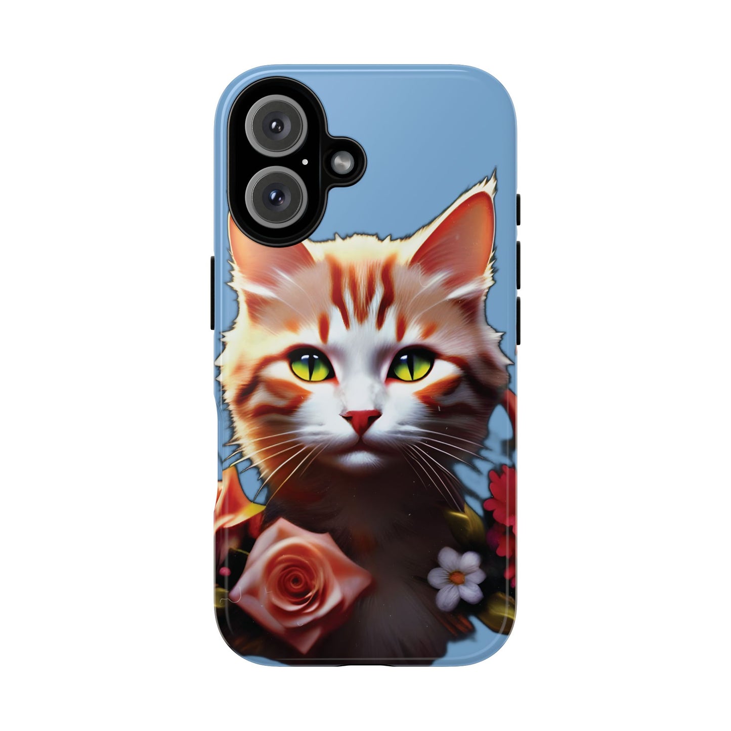 Husă Iphone 16 FLOWER CAT
