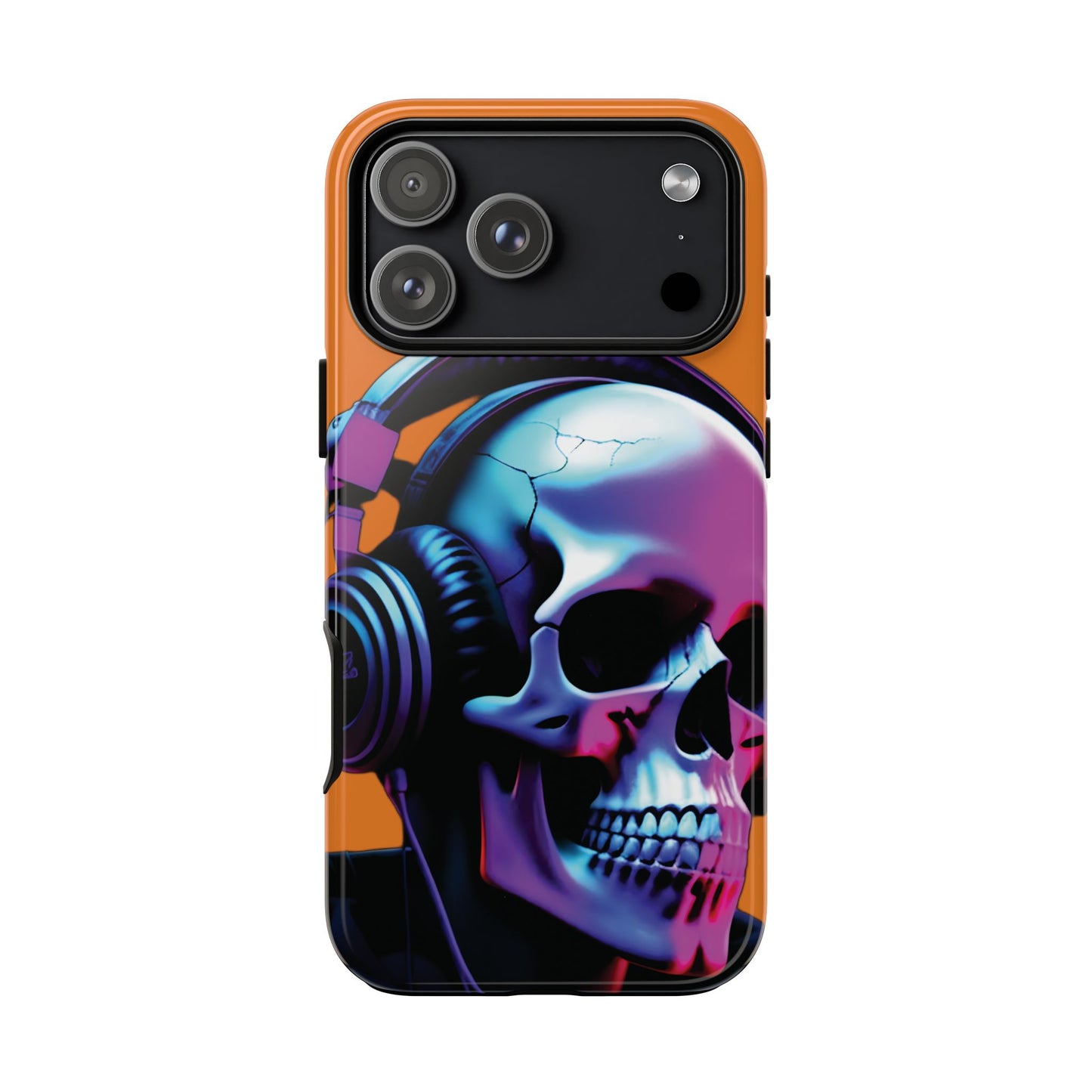Husă Iphone 17 Pro Max NEON SKULL