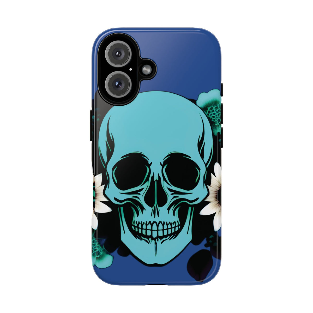 Husă Iphone 16 FLOWER SKULL