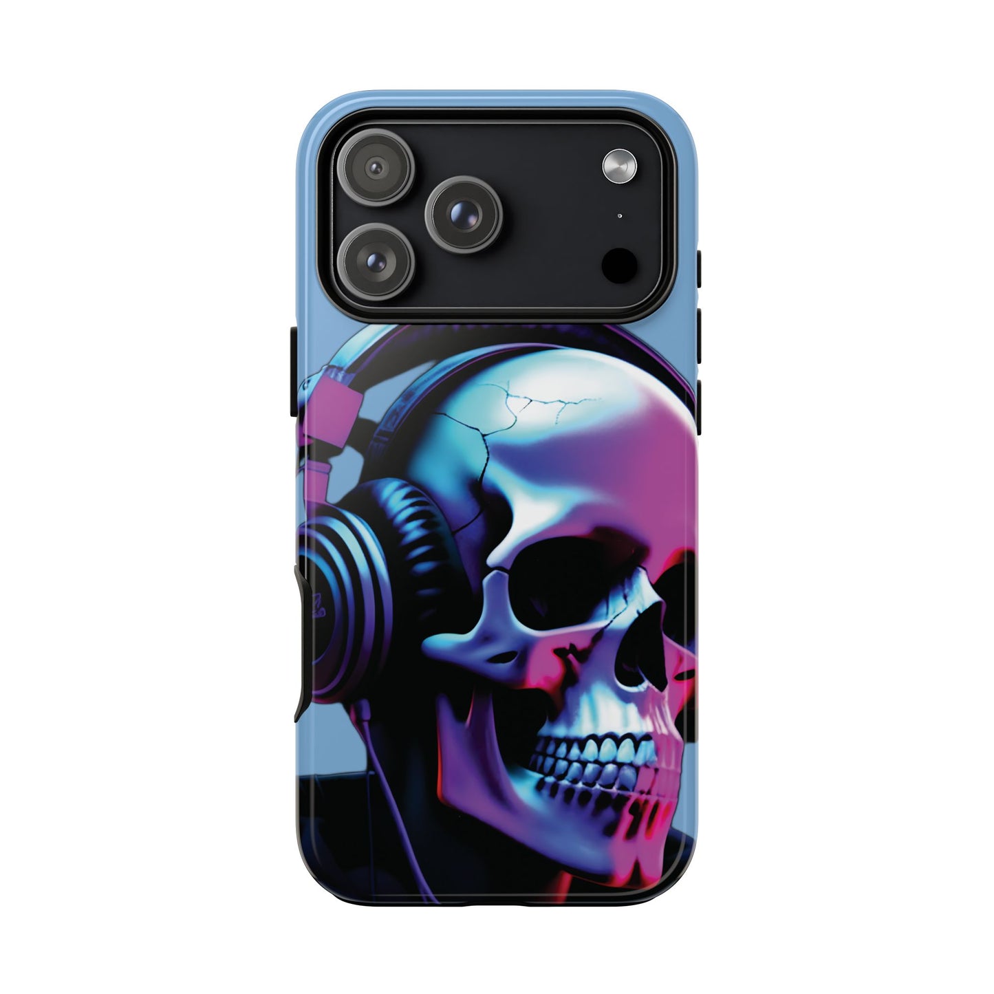Husă Iphone 17 Pro Max NEON SKULL