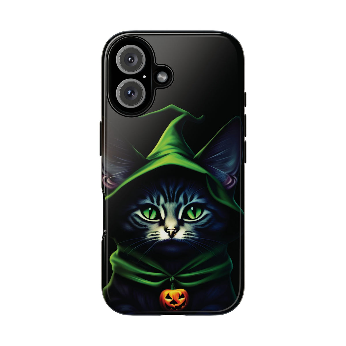 Husă Iphone 16 GREEN CAT