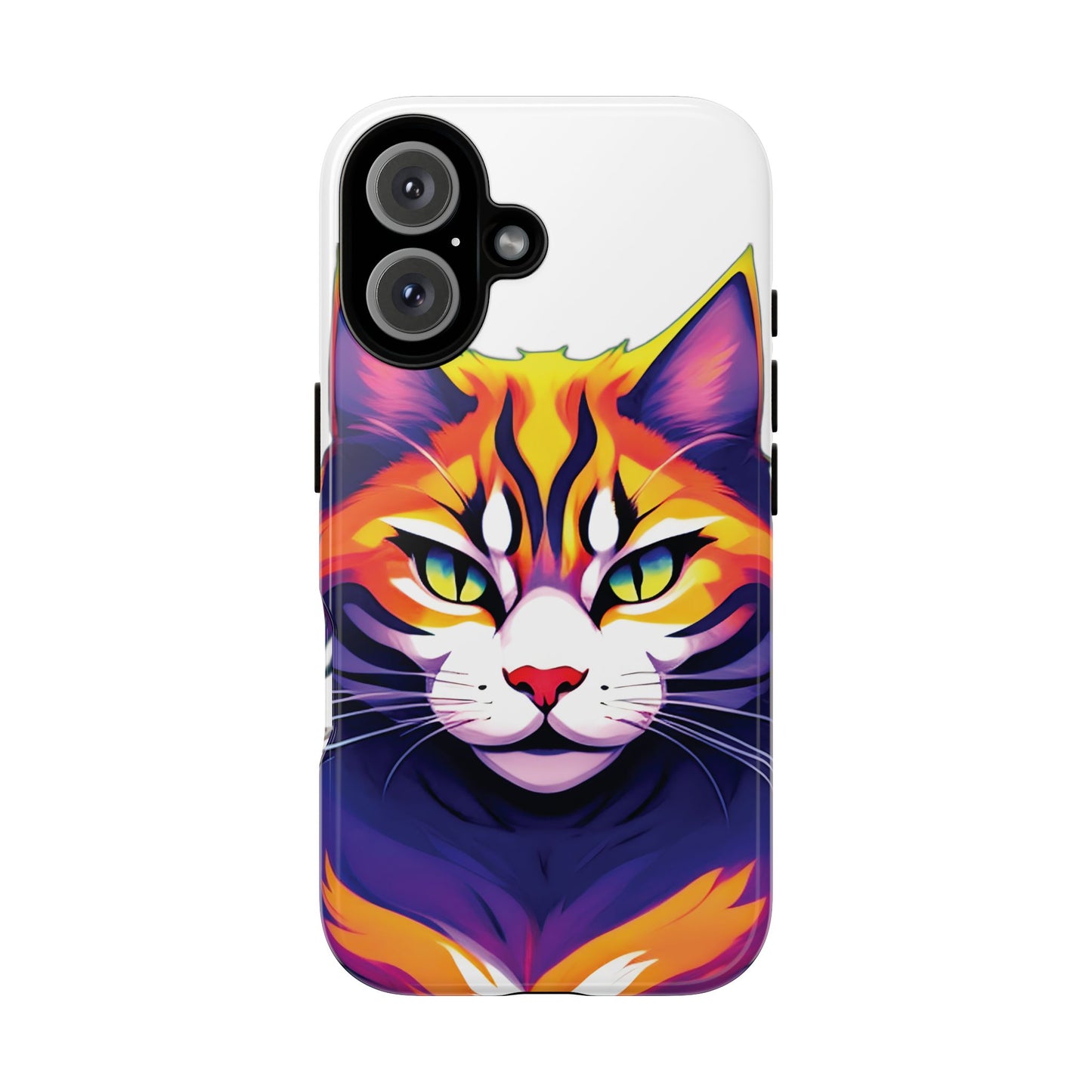 Husă Iphone 16 COLORFUL CAT