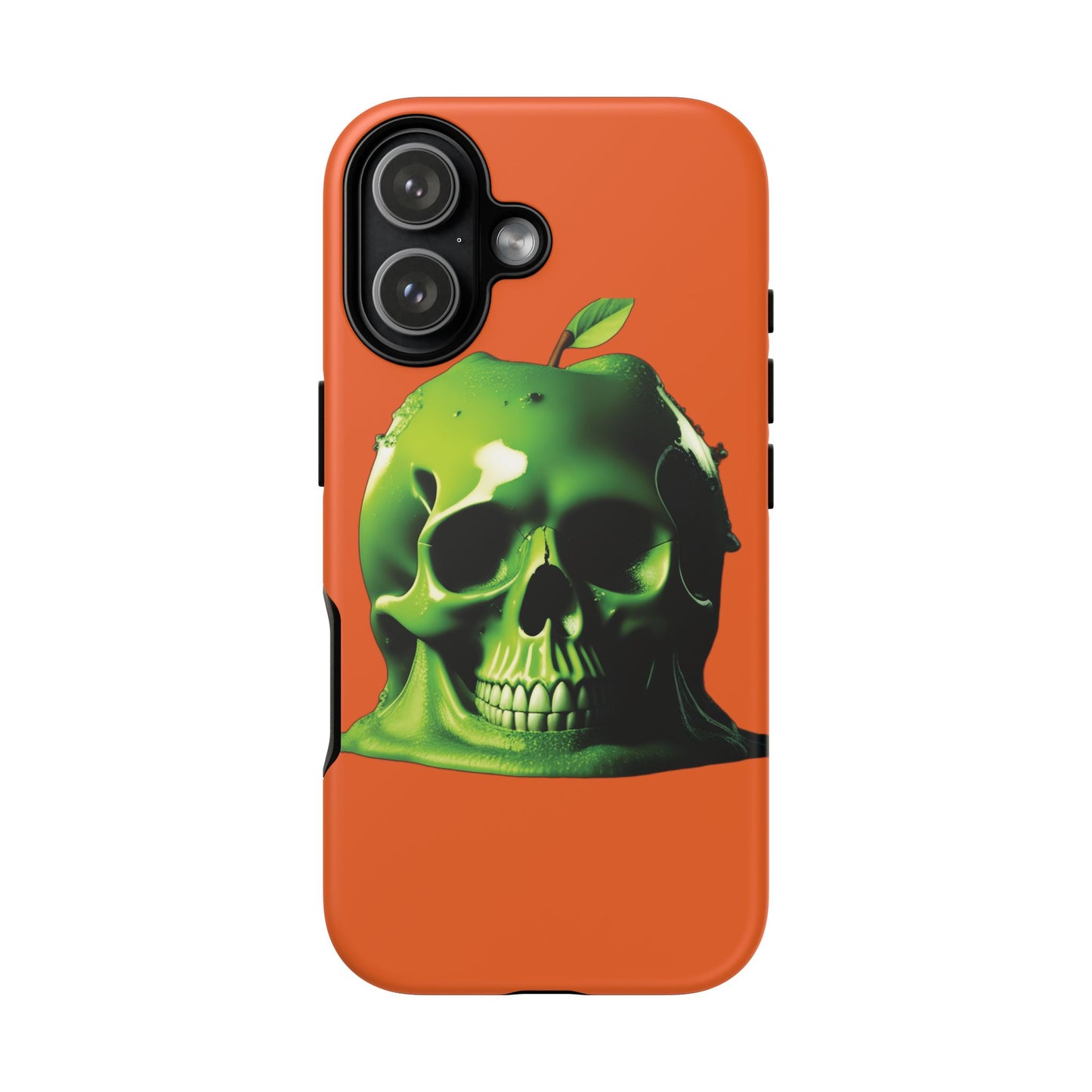 Husă Iphone 17 GREEN SKULL Mat