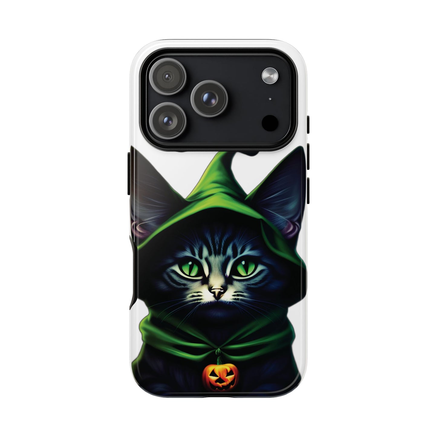Husă Iphone 17 Pro GREEN CAT