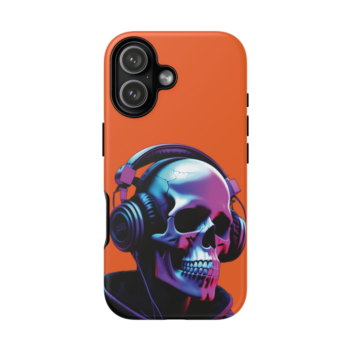 Husă Iphone 17 NEON SKULL Mat
