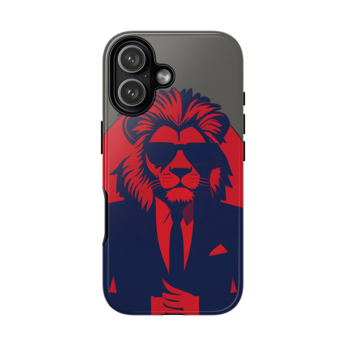 Husă Iphone 17 RED SUIT LION