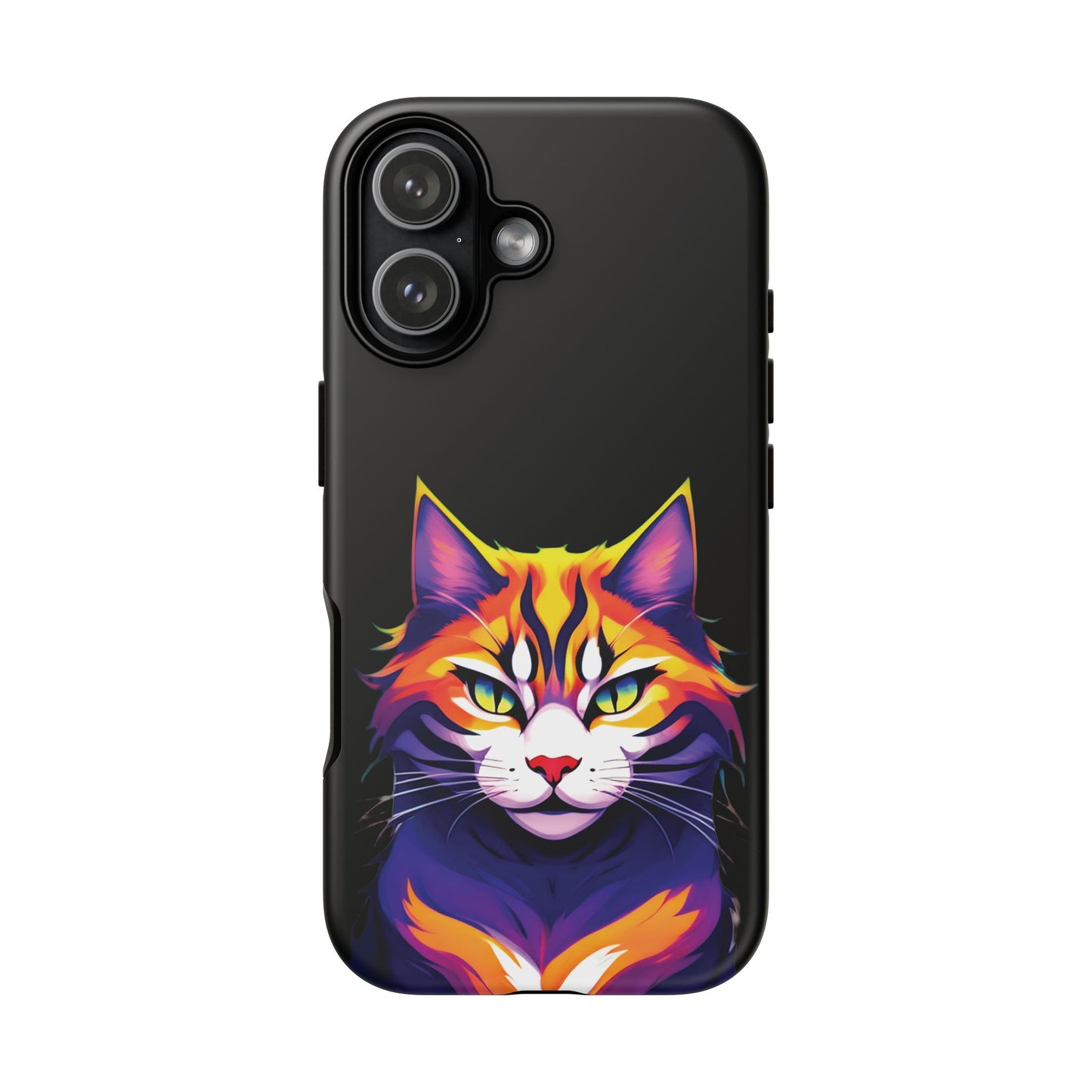 Husă Iphone 17 COLORFUL CAT Mat