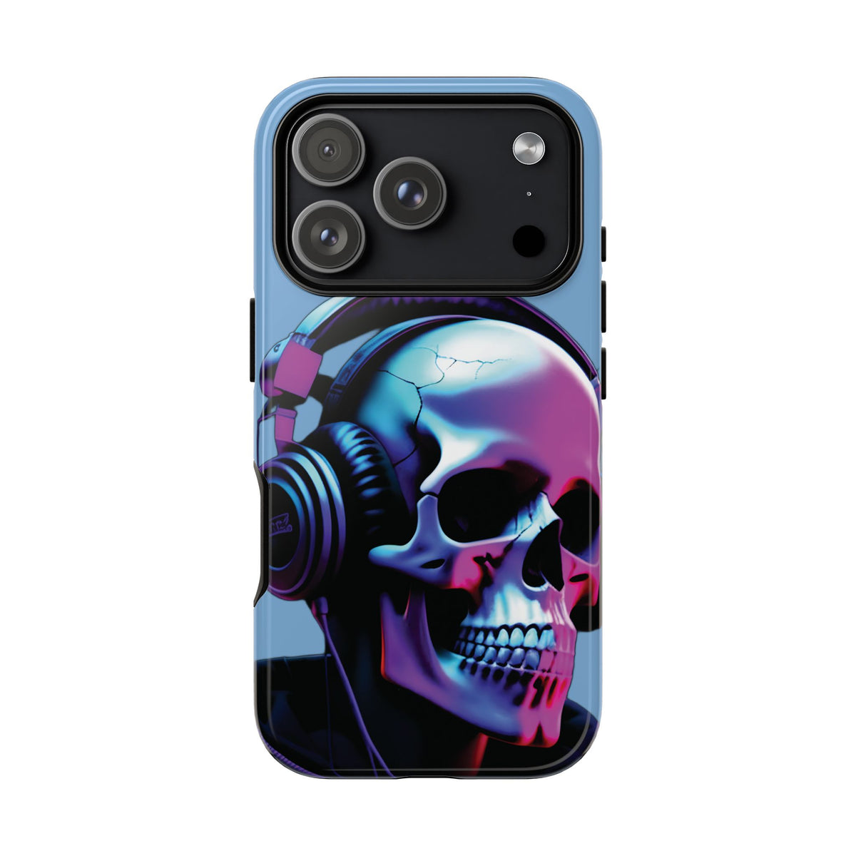 Husă Iphone 17 Pro NEON SKULL