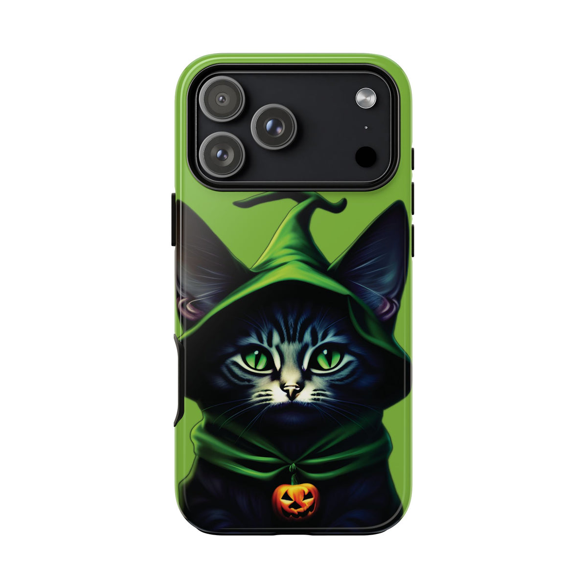 Husă Iphone 17 Pro Max GREEN CAT
