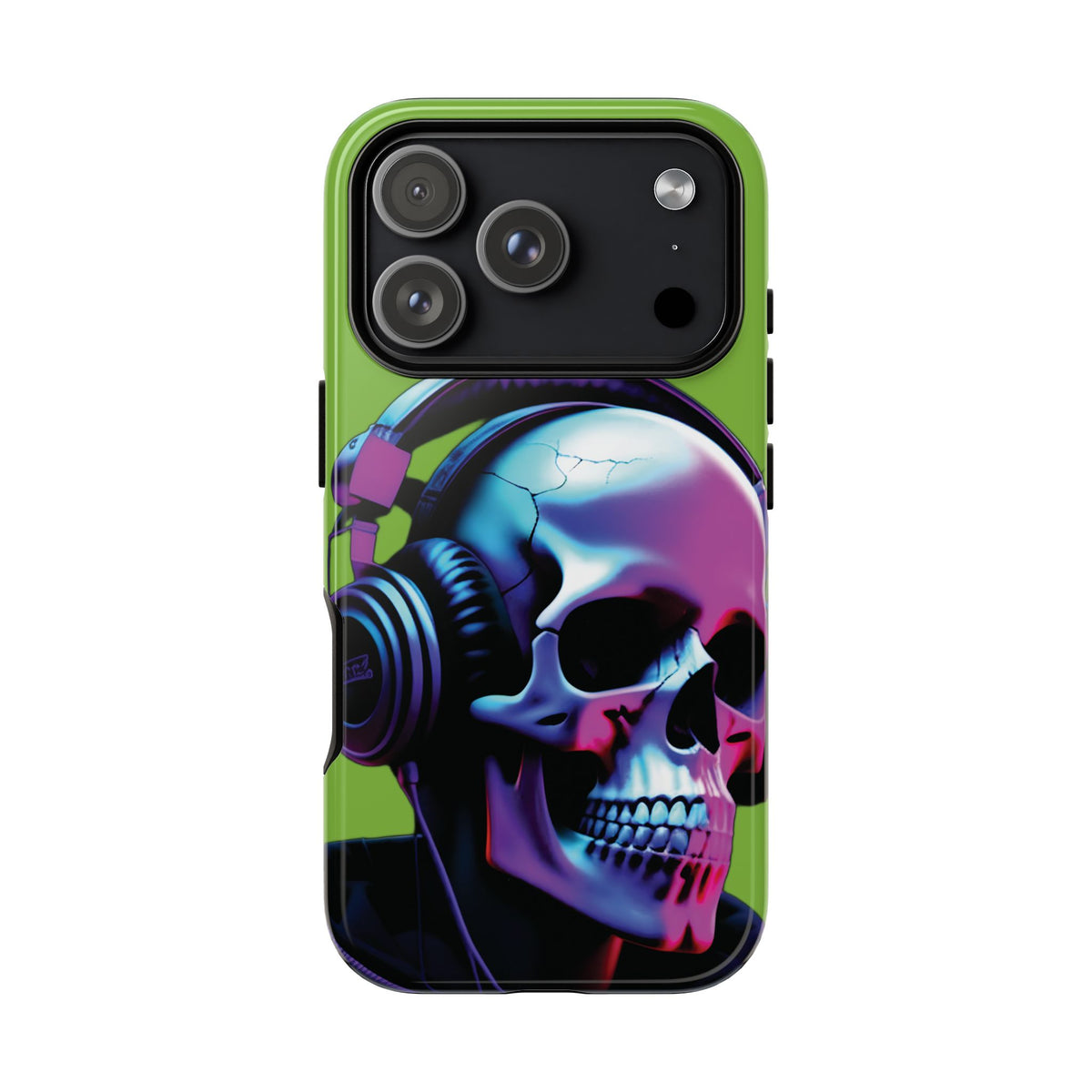 Husă Iphone 17 Pro NEON SKULL