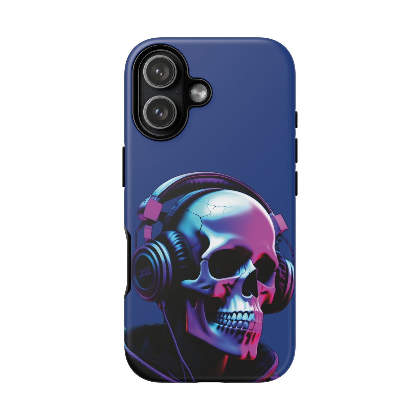 Husă Iphone 17 NEON SKULL Mat