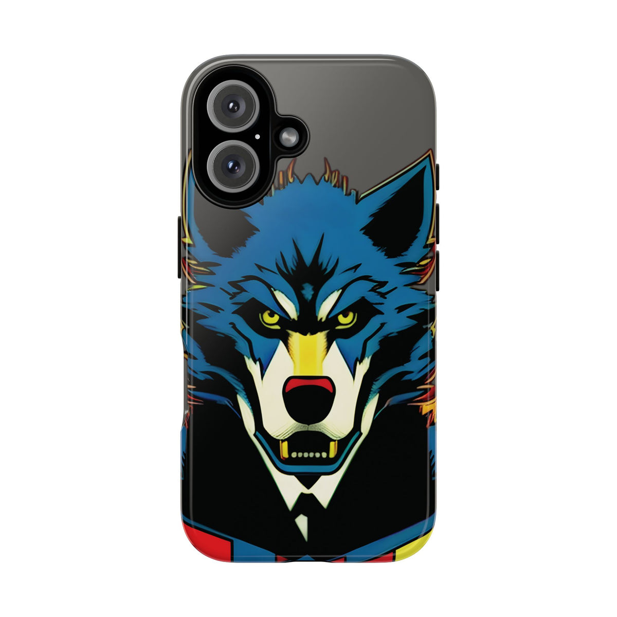 Husă Iphone 16 CARTOON WOLF
