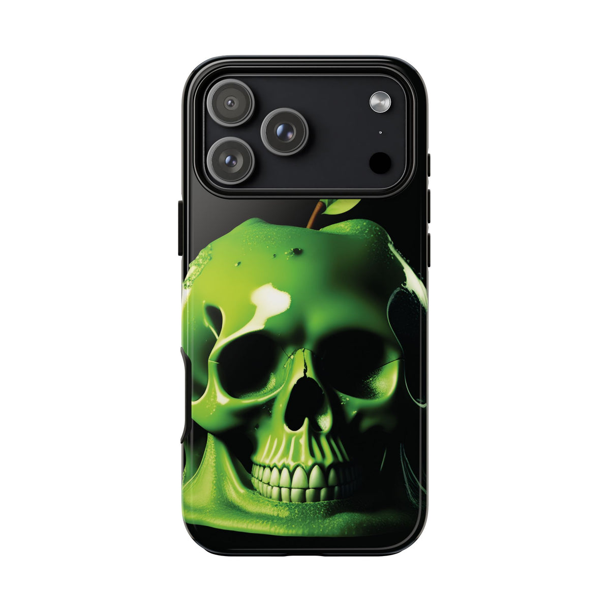Husă Iphone 17 Pro Max GREEN SKULL