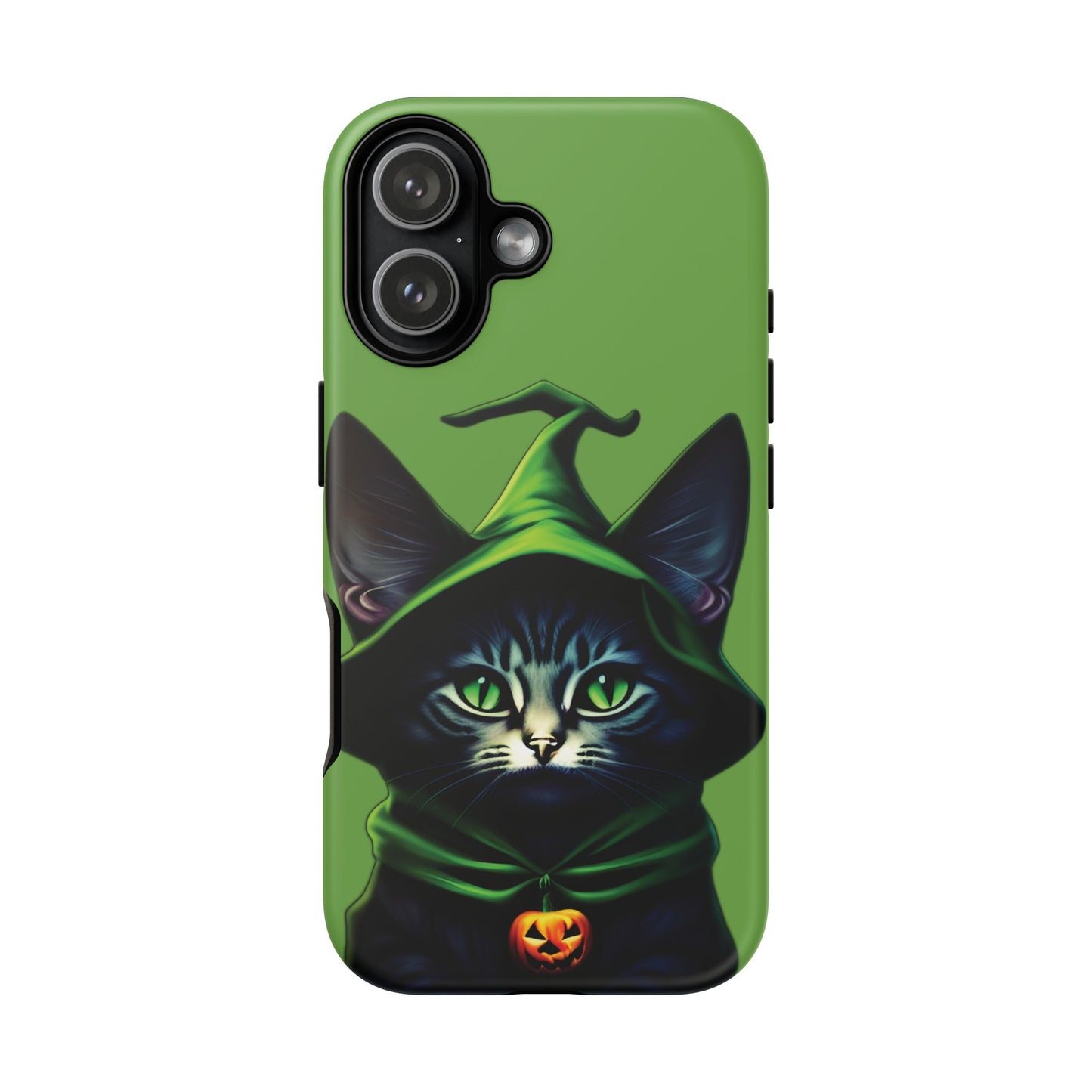 Husă Iphone 17 GREEN CAT Mat