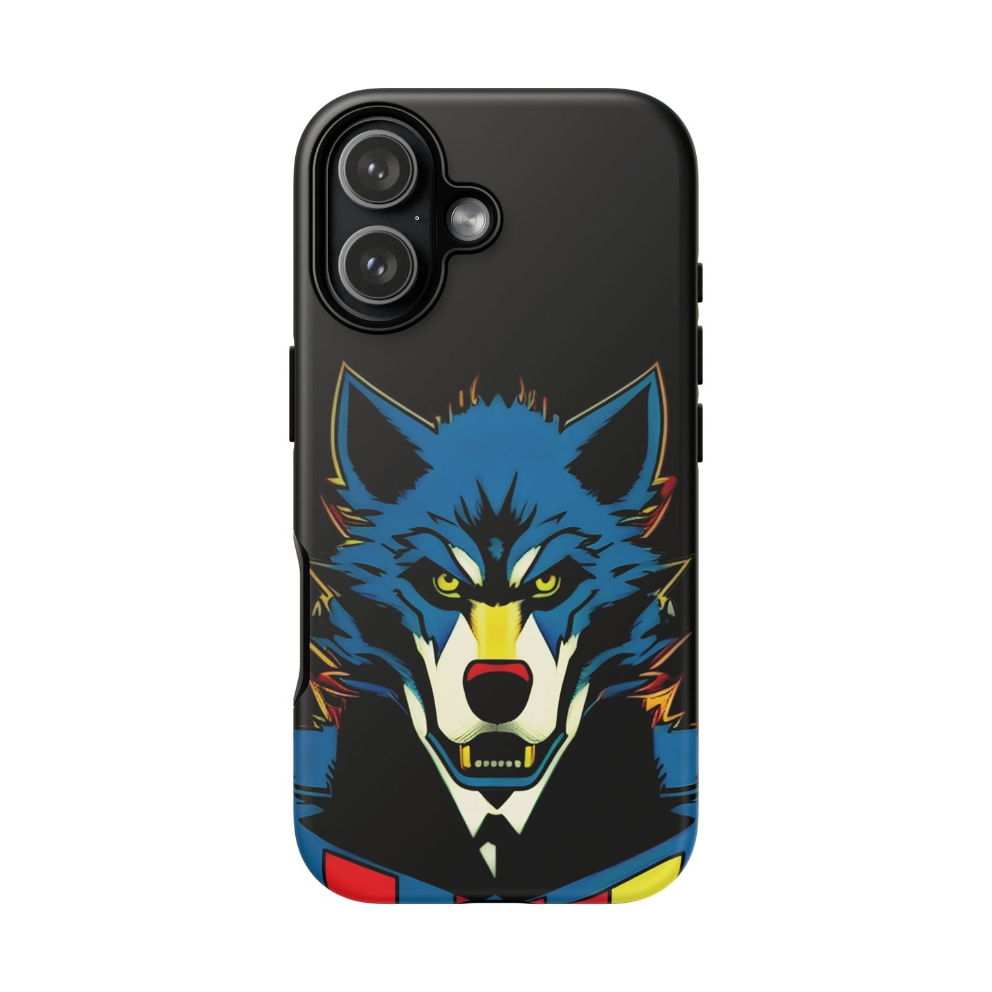 Husă Iphone 17 CARTOON WOLF Mat