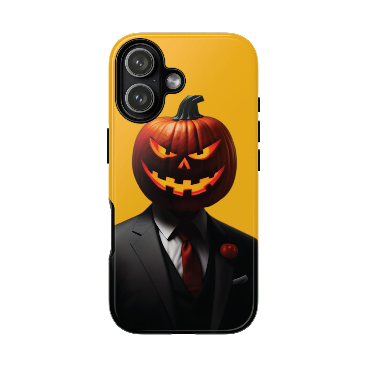 Husă Iphone 17 SUIT PUMPKIN