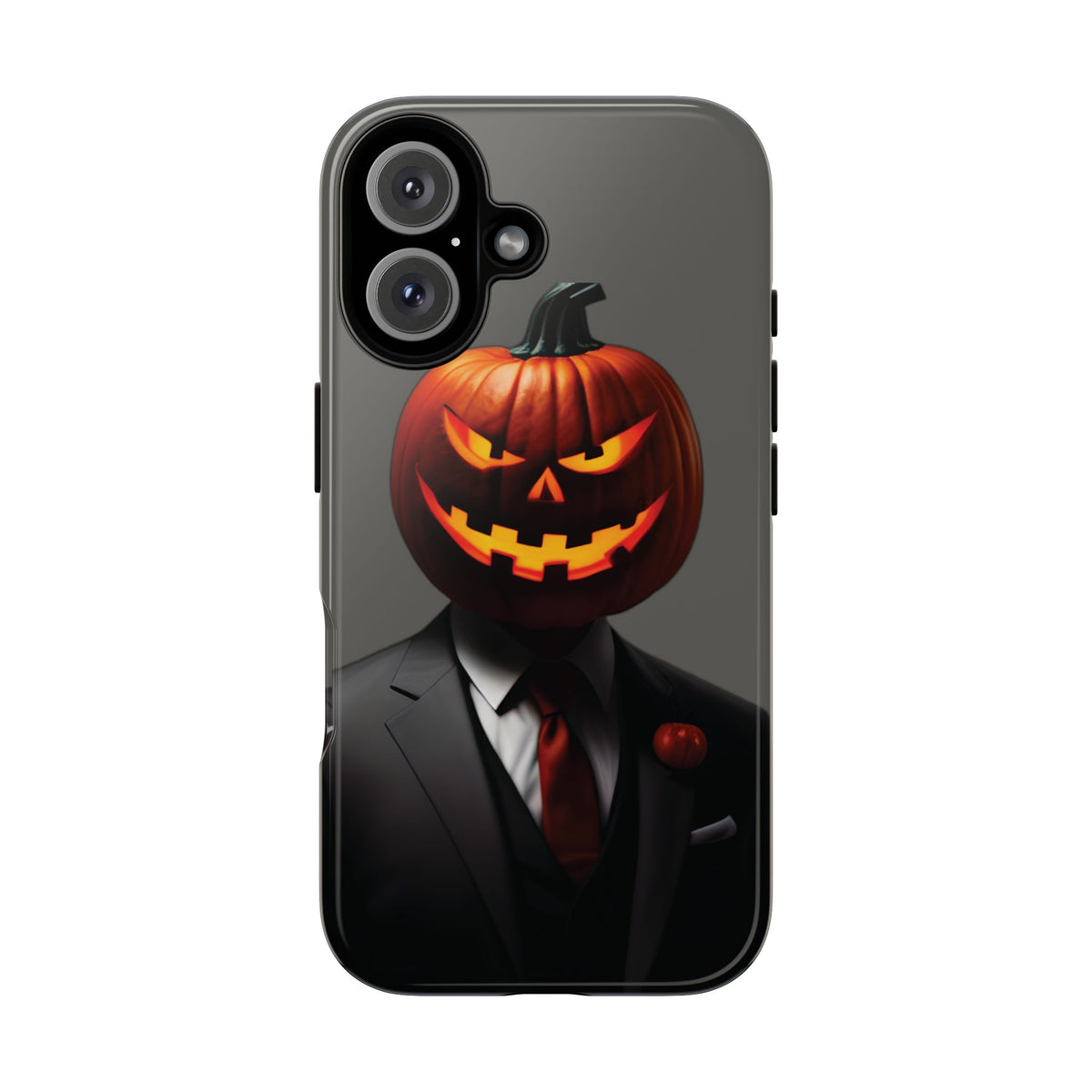 Husă Iphone 16 SUIT PUMPKIN