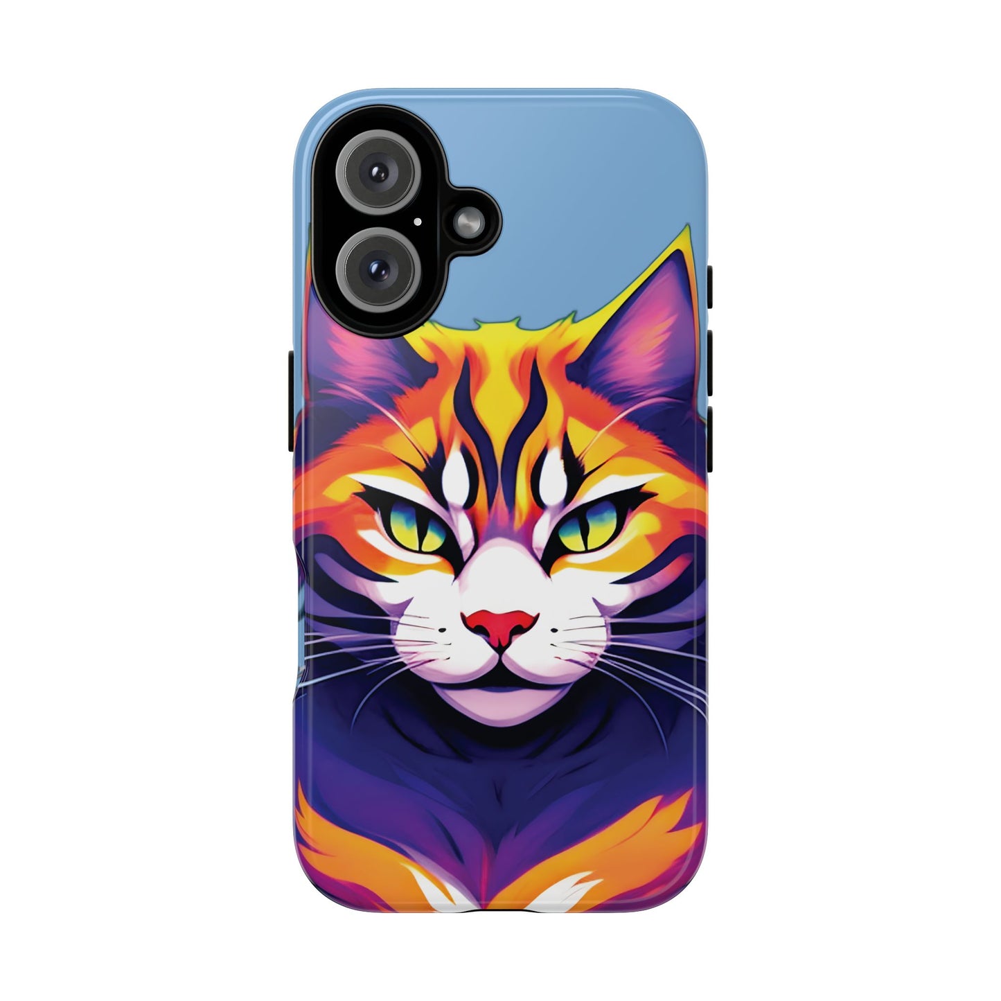 Husă Iphone 16 COLORFUL CAT