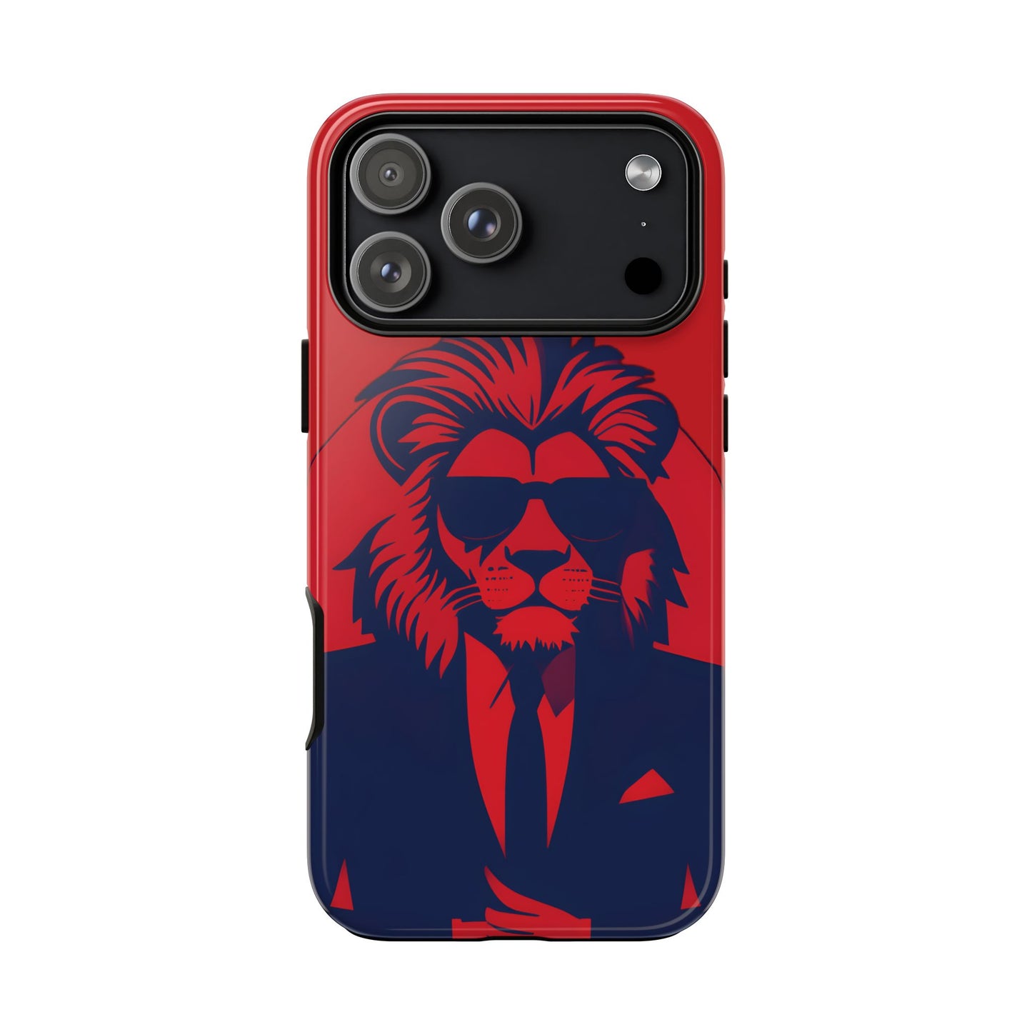 Husă Iphone 17 Pro Max RED SUIT LION
