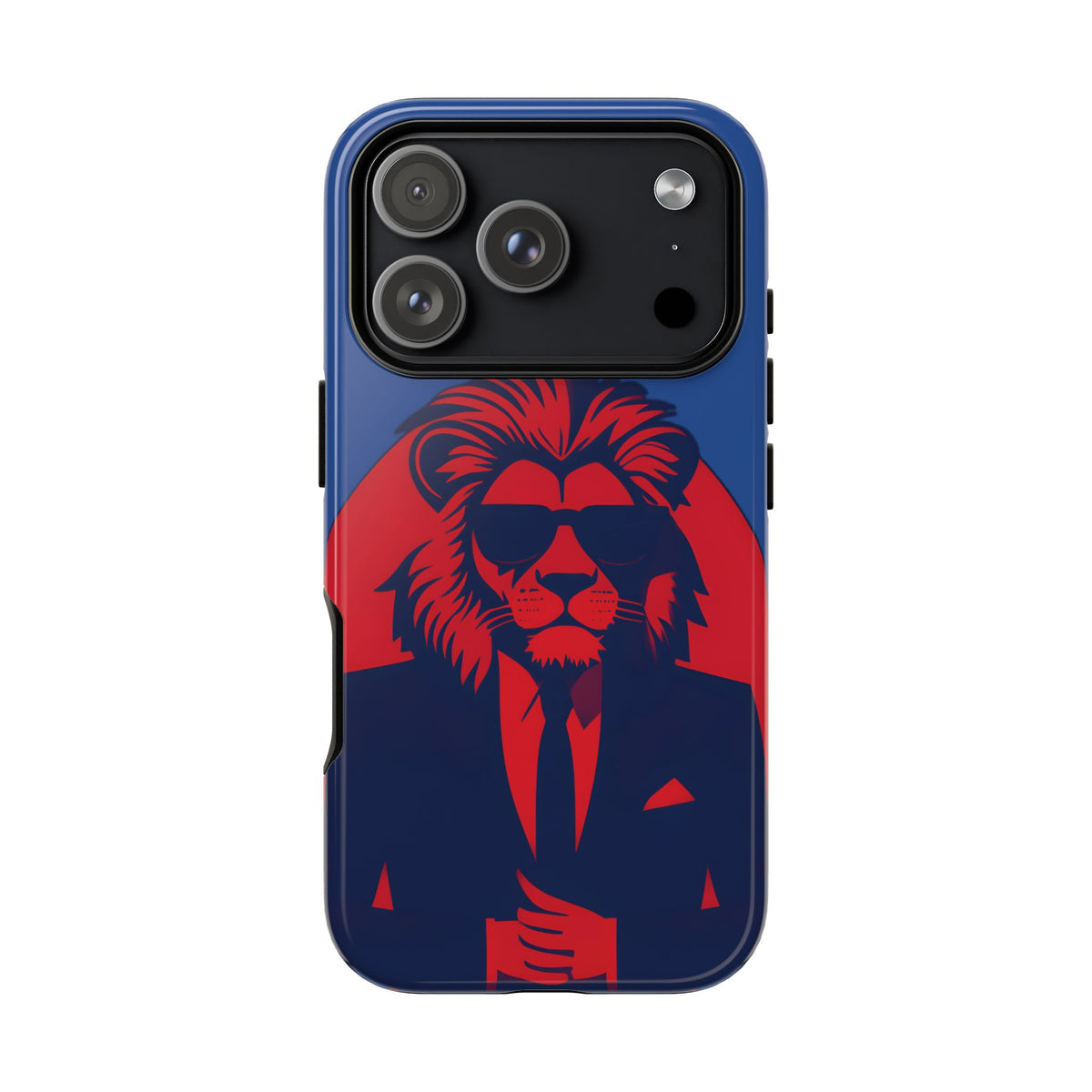 Husă Iphone 17 Pro RED SUIT LION