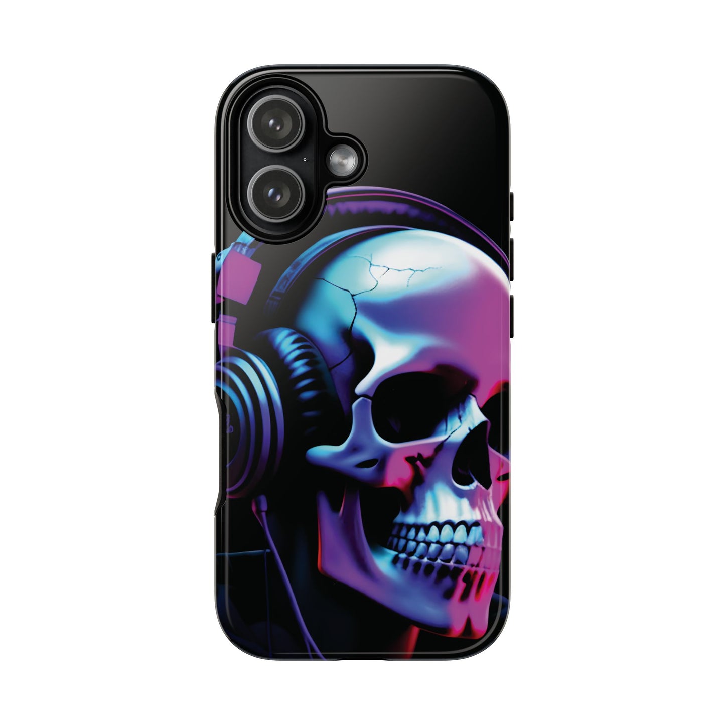 Husă Iphone 17 NEON SKULL