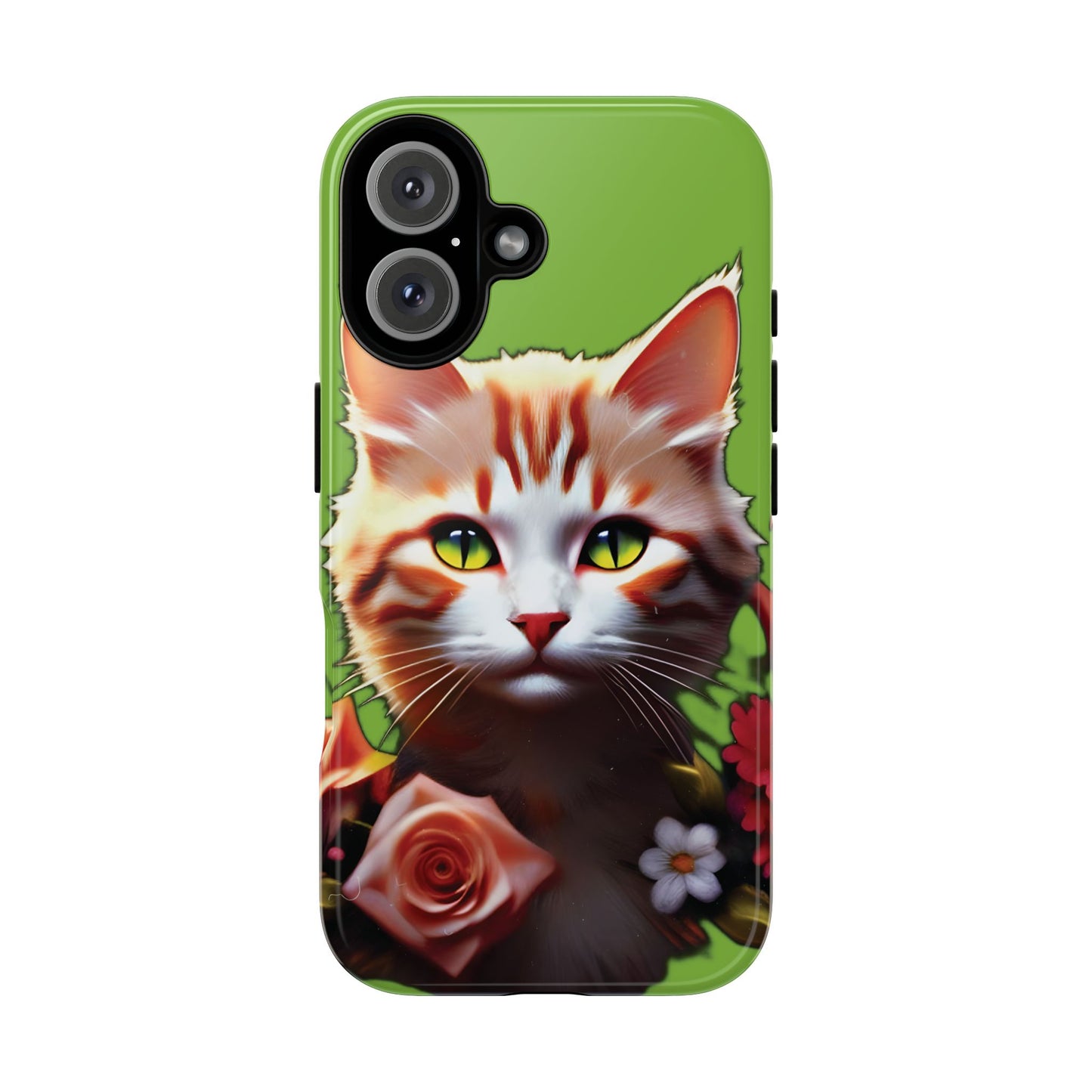 Husă Iphone 16 FLOWER CAT