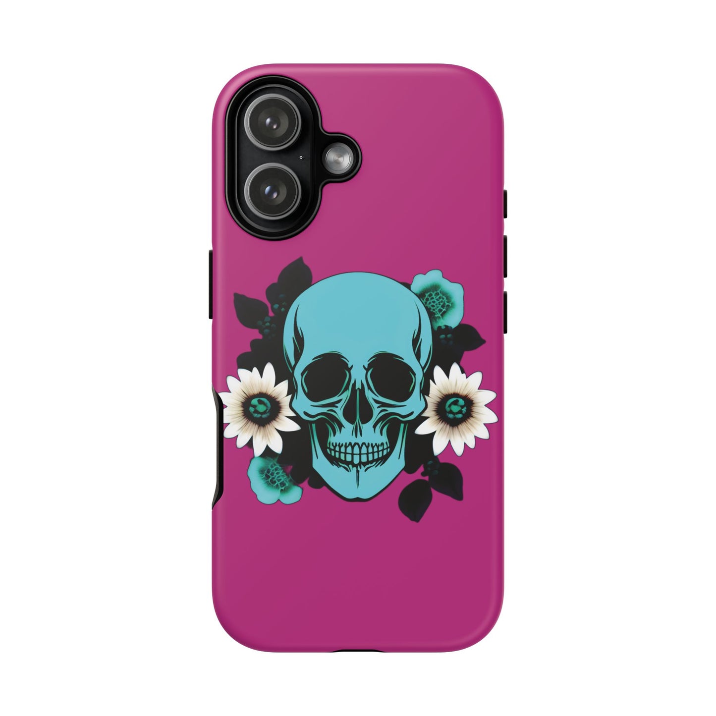 Husă Iphone 17 FLOWER SKULL Mat