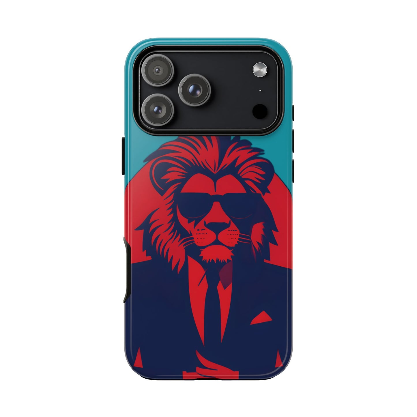Husă Iphone 17 Pro Max RED SUIT LION