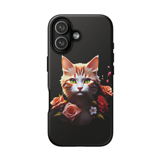Husă Iphone 17 FLOWER CAT Mat