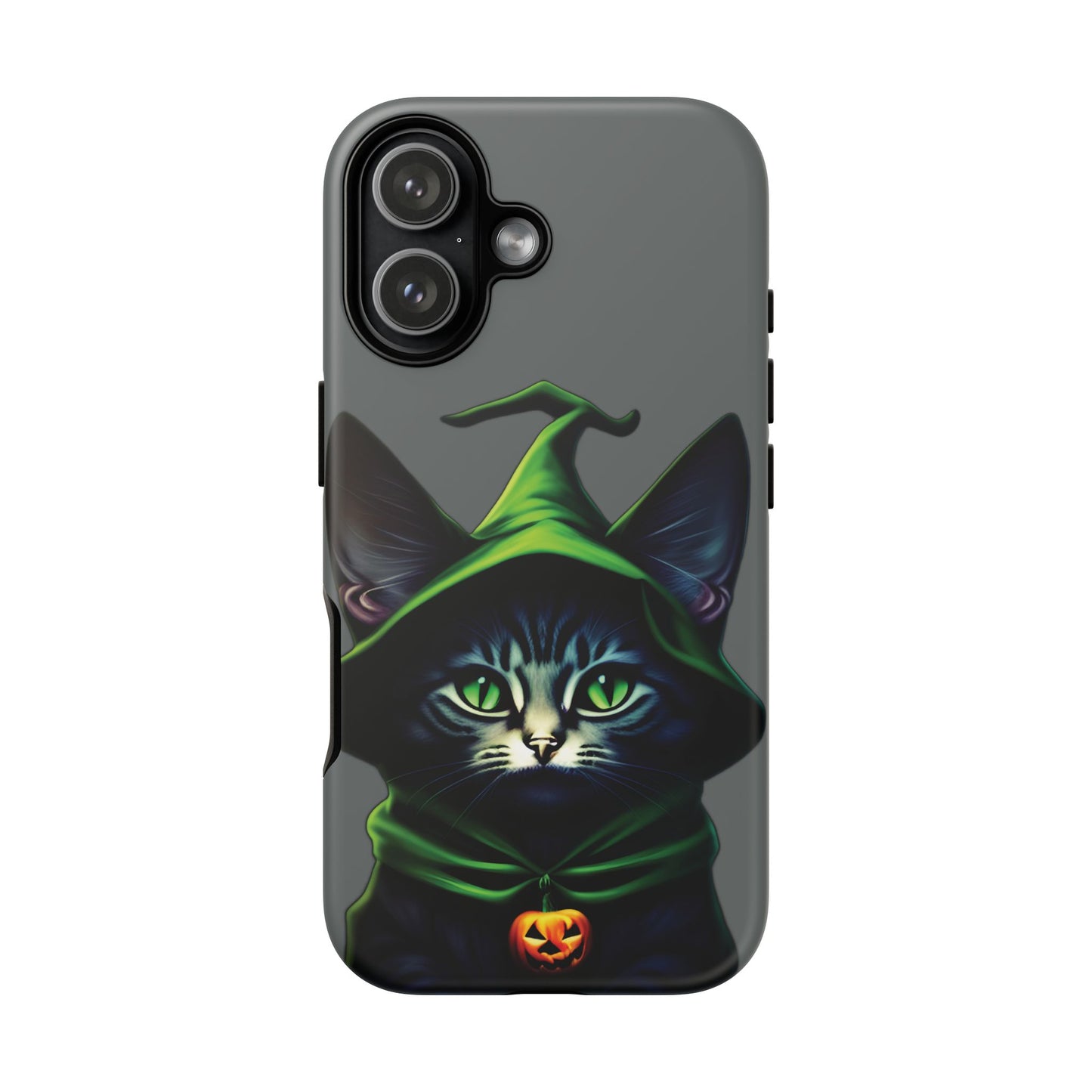 Husă Iphone 17 GREEN CAT Mat