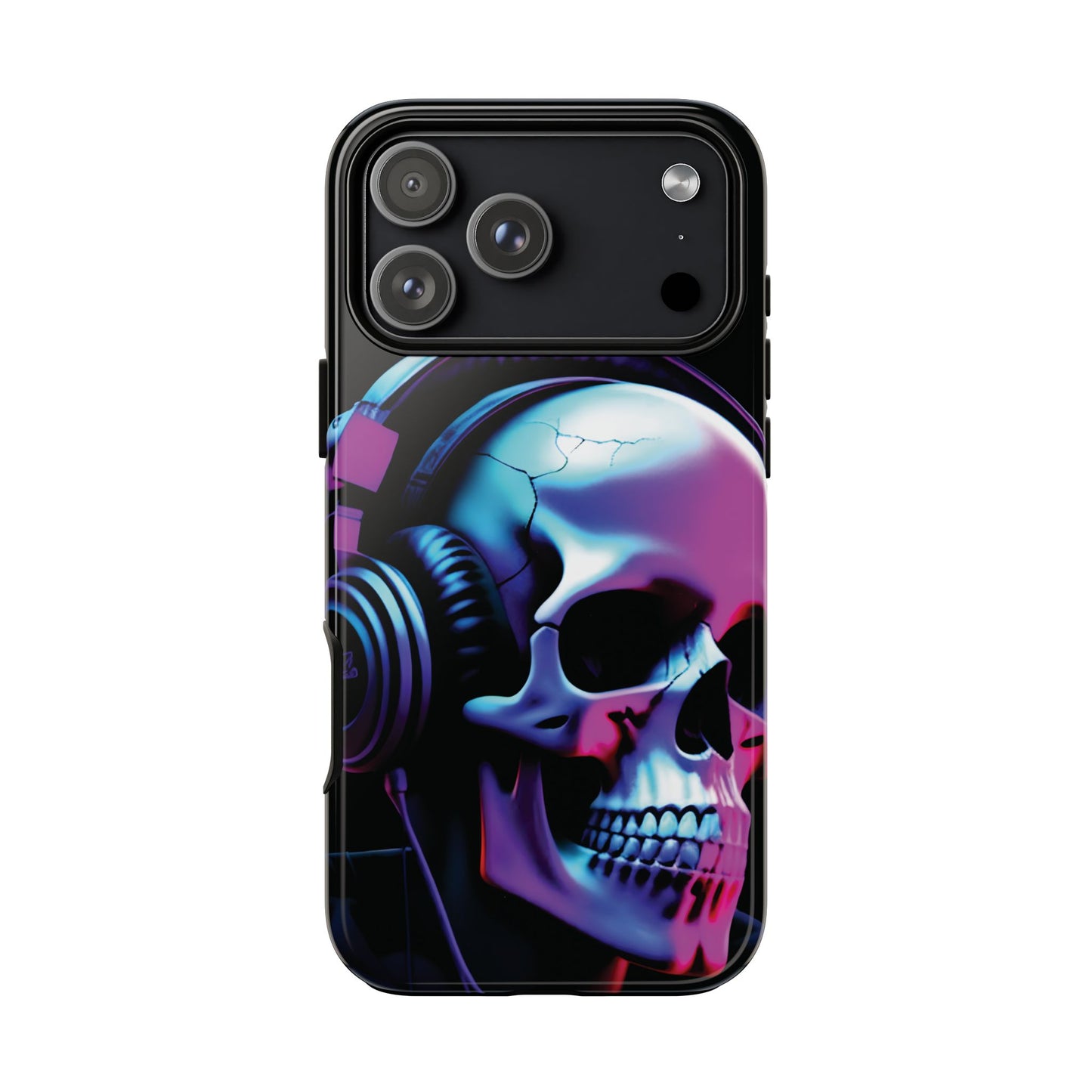 Husă Iphone 17 Pro Max NEON SKULL