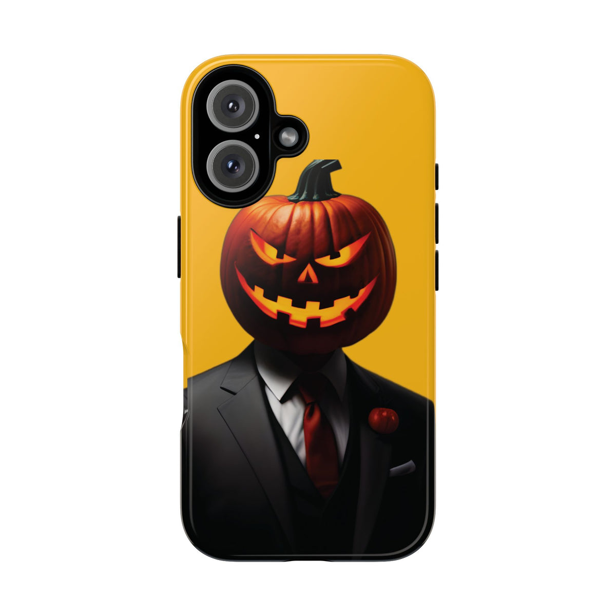 Husă Iphone 16 SUIT PUMPKIN
