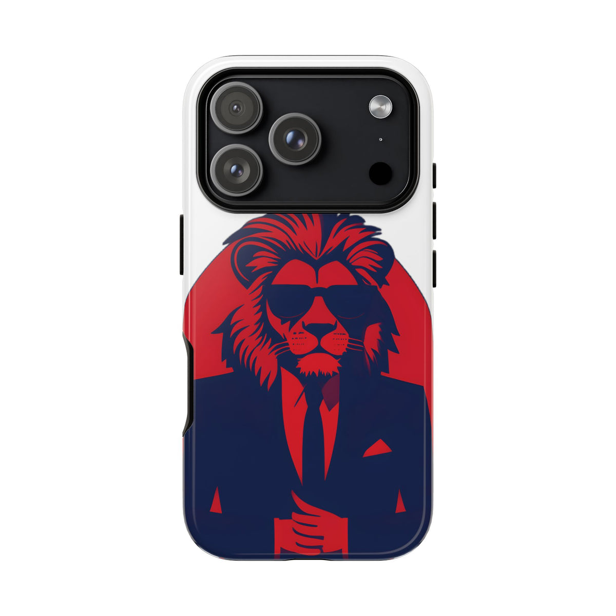 Husă Iphone 17 Pro RED SUIT LION