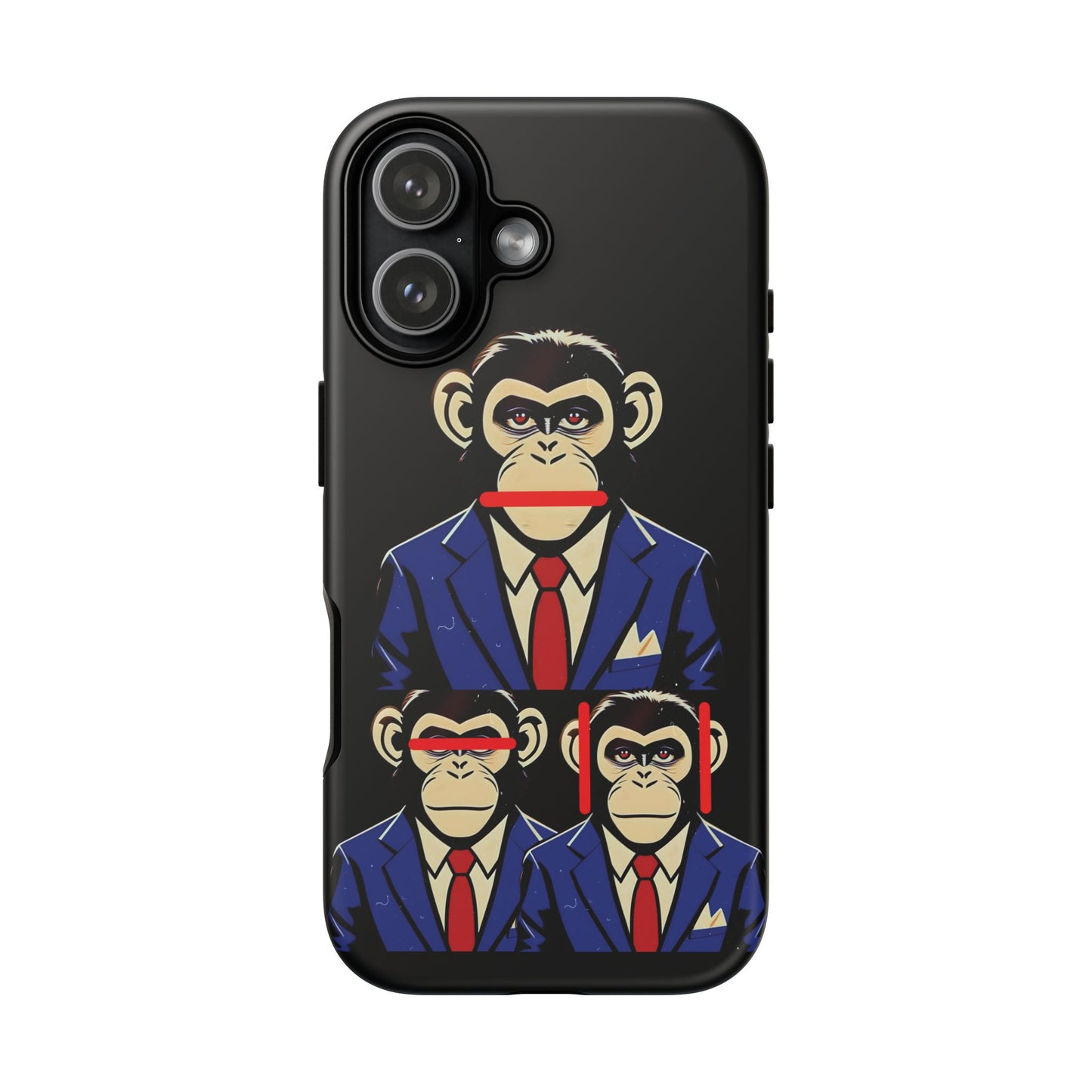 Husă Iphone 17 MONKEYS Mat