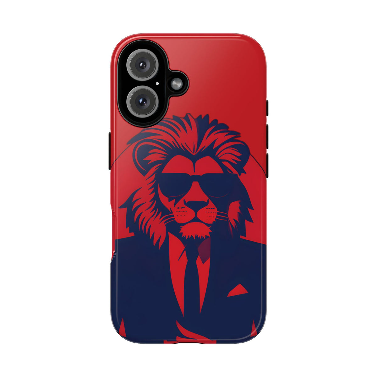 Husă Iphone 16 RED SUIT LION