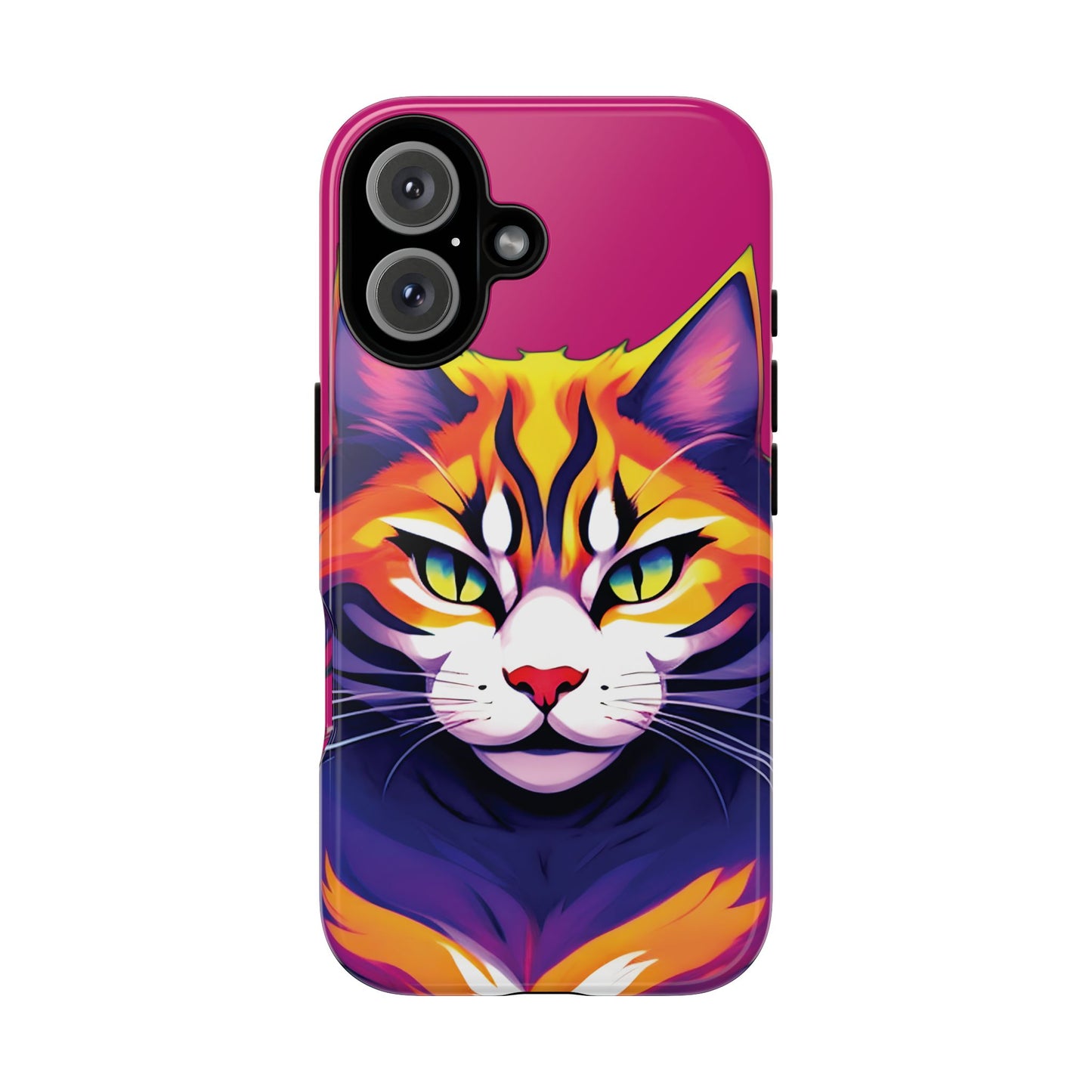 Husă Iphone 16 COLORFUL CAT