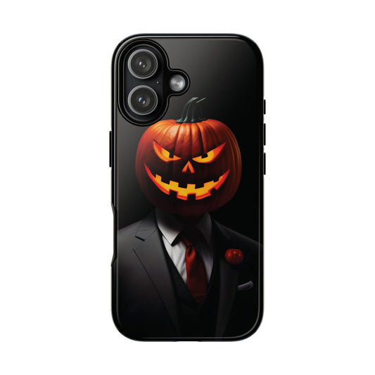 Husă Iphone 17 SUIT PUMPKIN