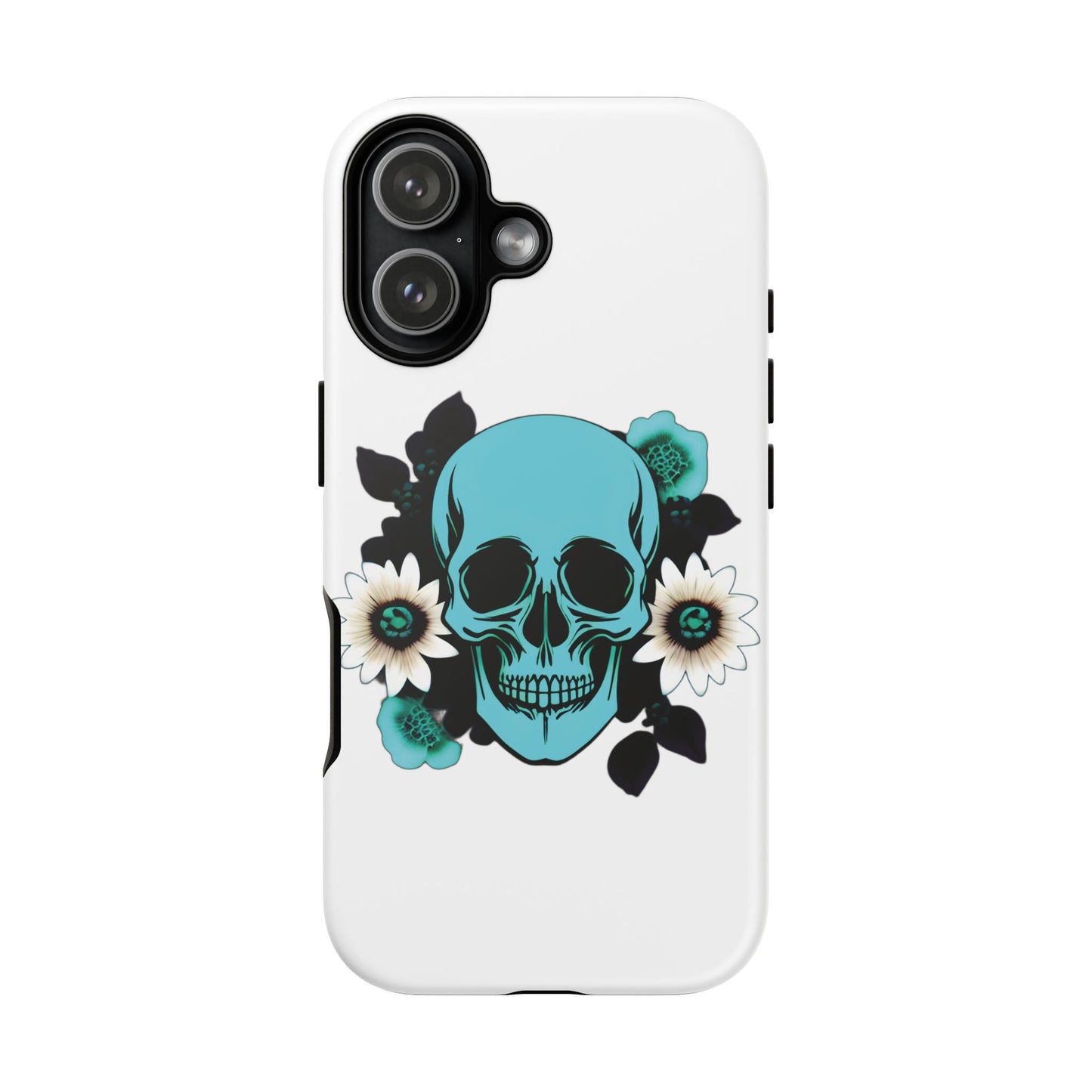 Husă Iphone 17 FLOWER SKULL Mat