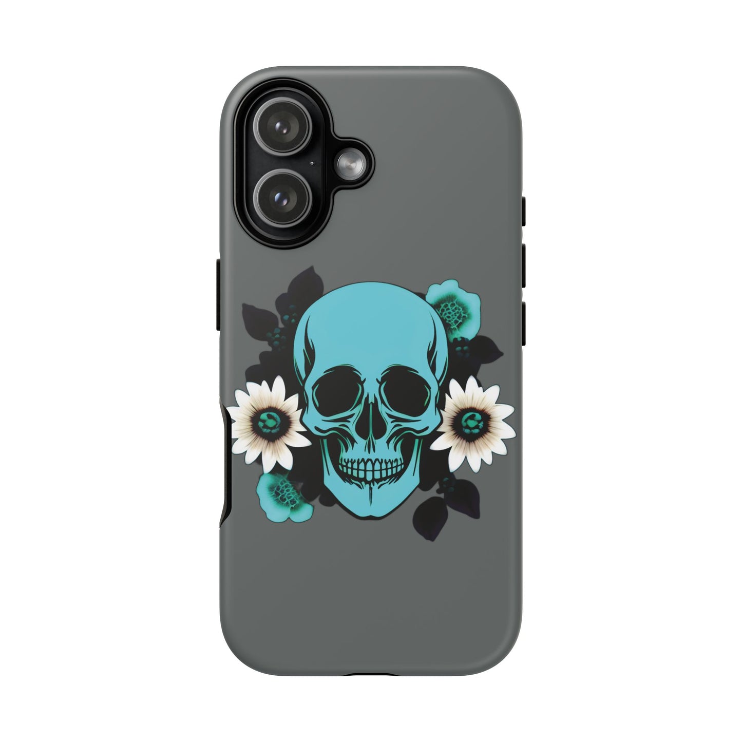 Husă Iphone 17 FLOWER SKULL Mat