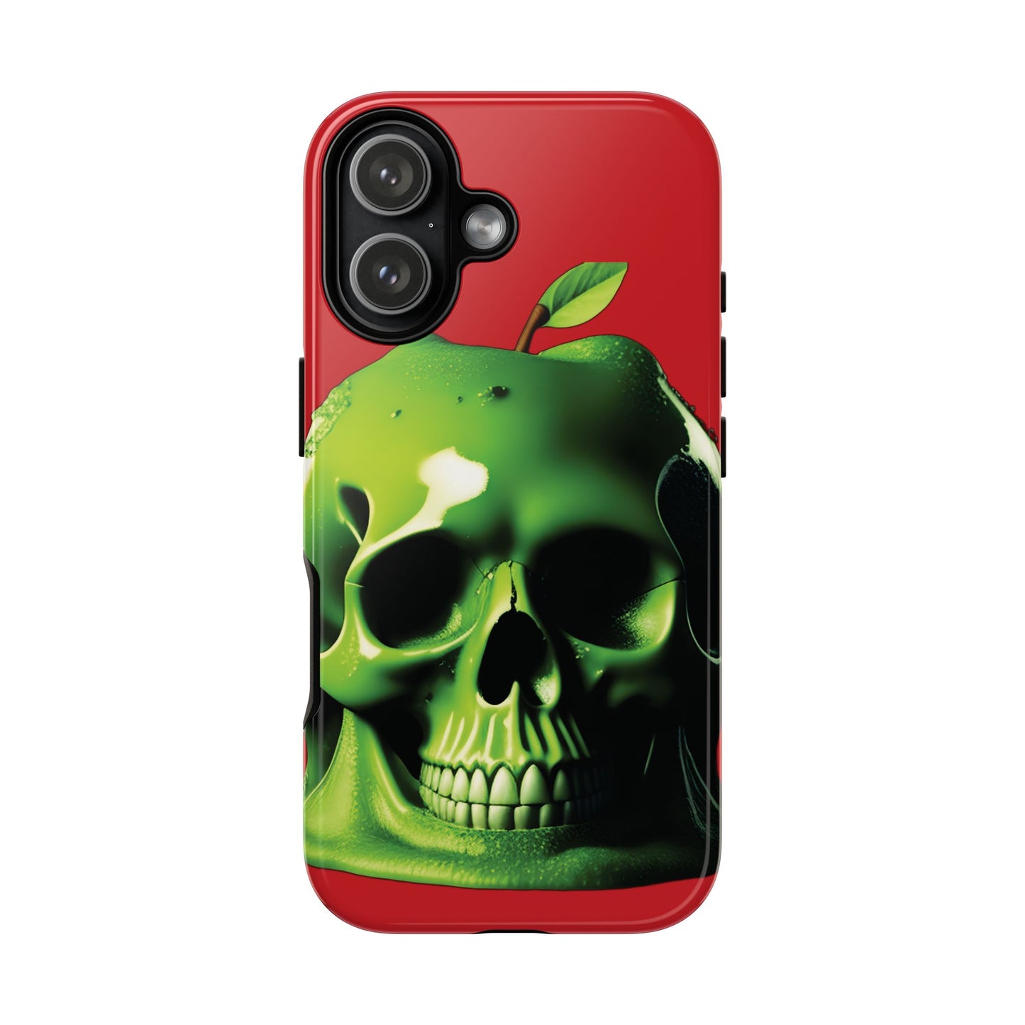 Husă Iphone 17 GREEN SKULL