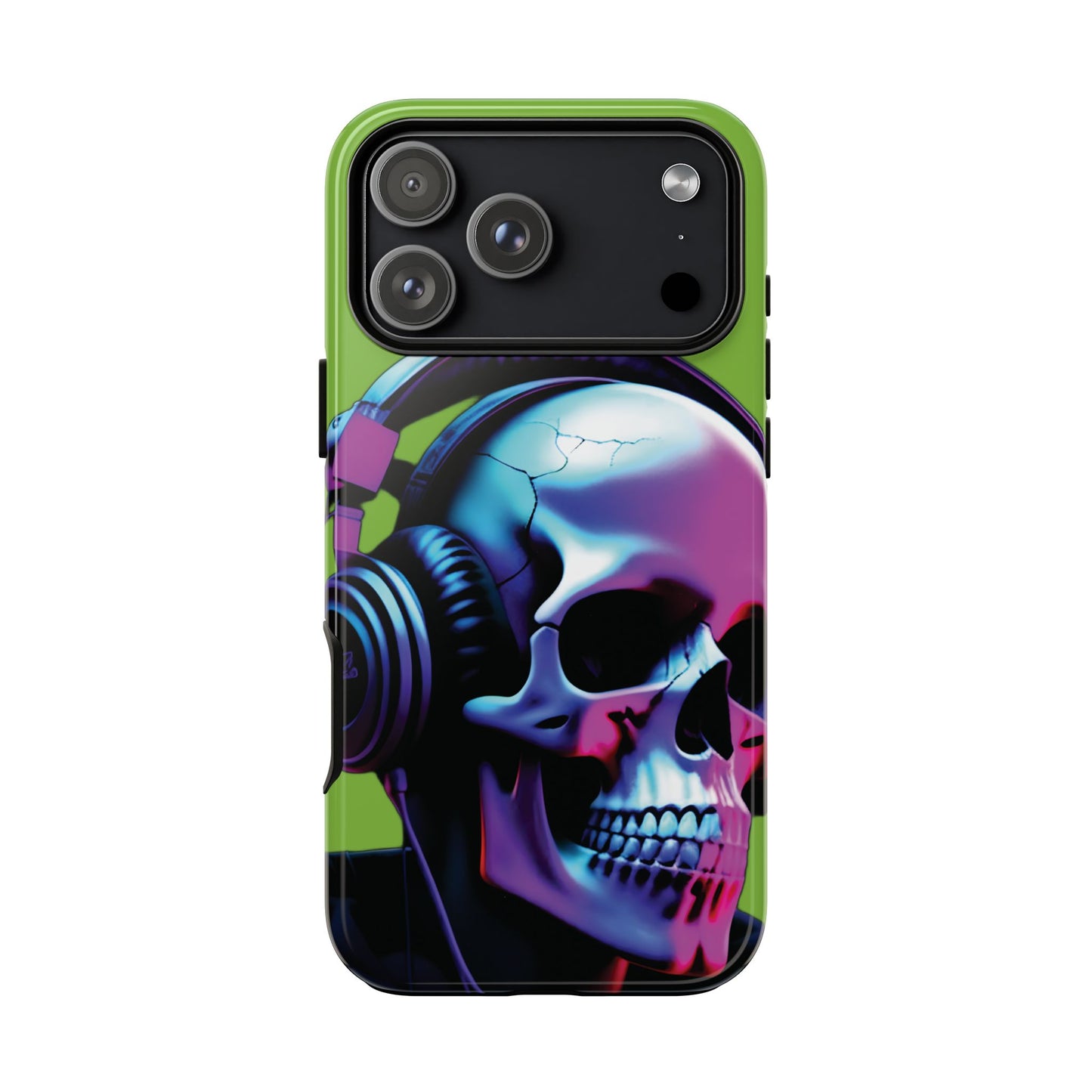 Husă Iphone 17 Pro Max NEON SKULL