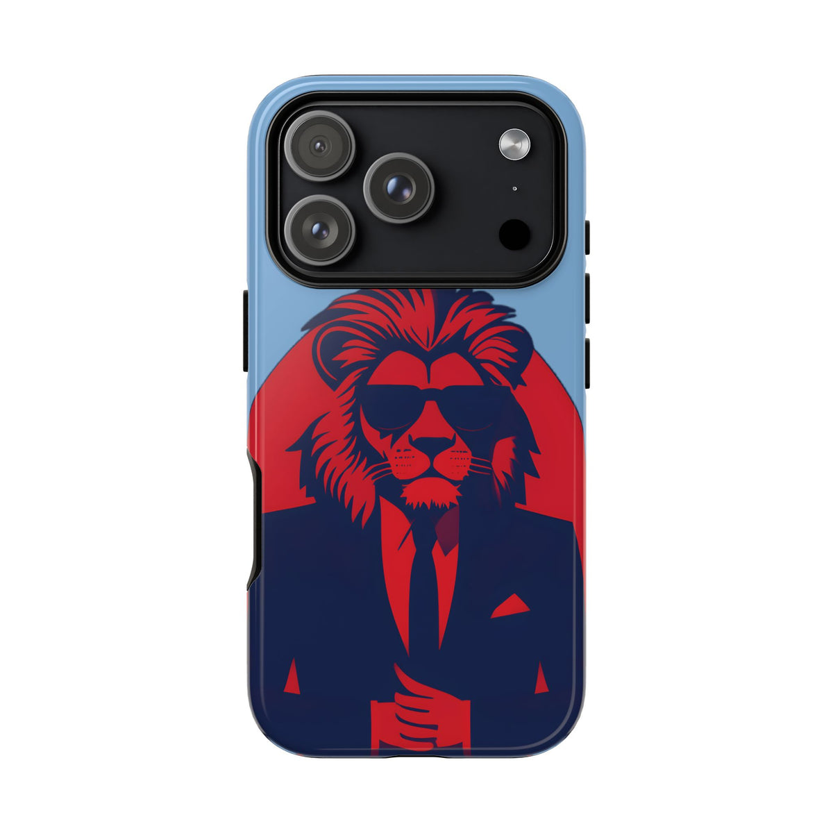 Husă Iphone 17 Pro RED SUIT LION