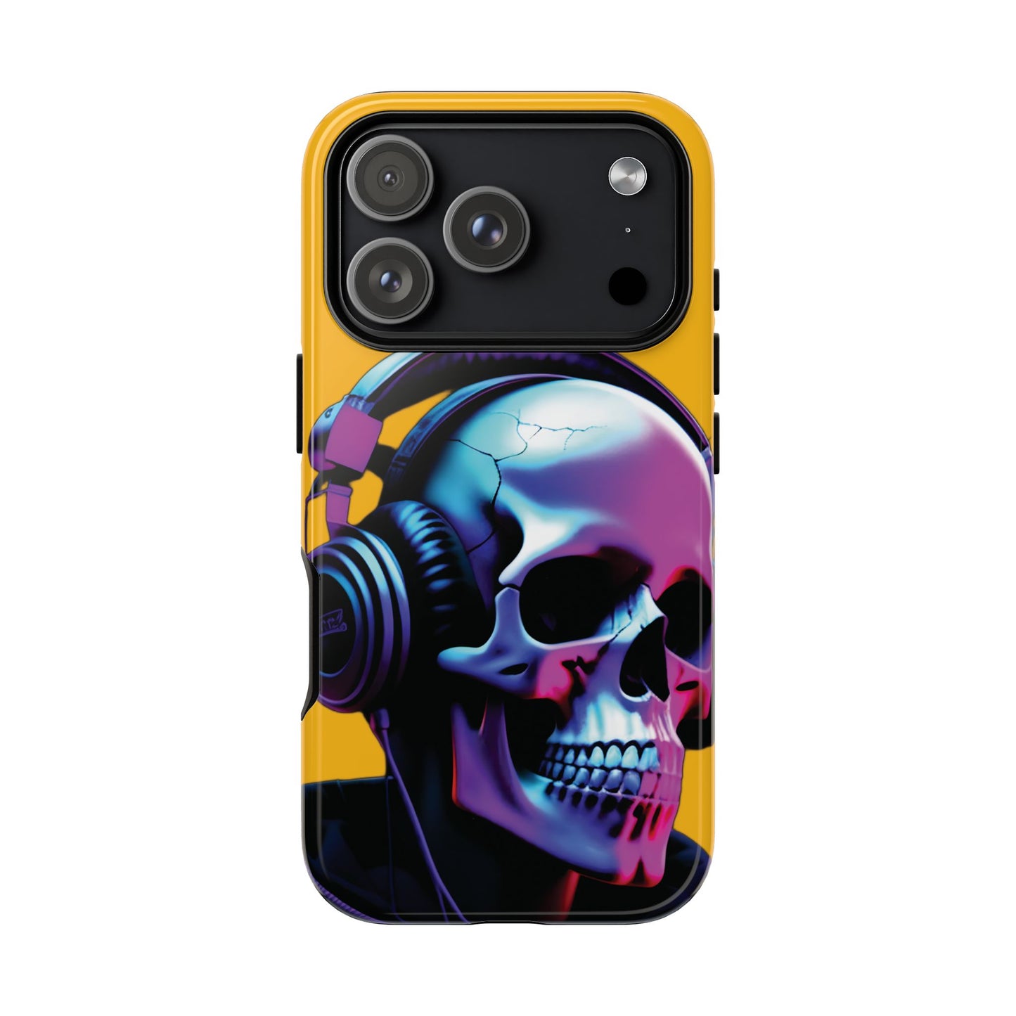 Husă Iphone 17 Pro NEON SKULL