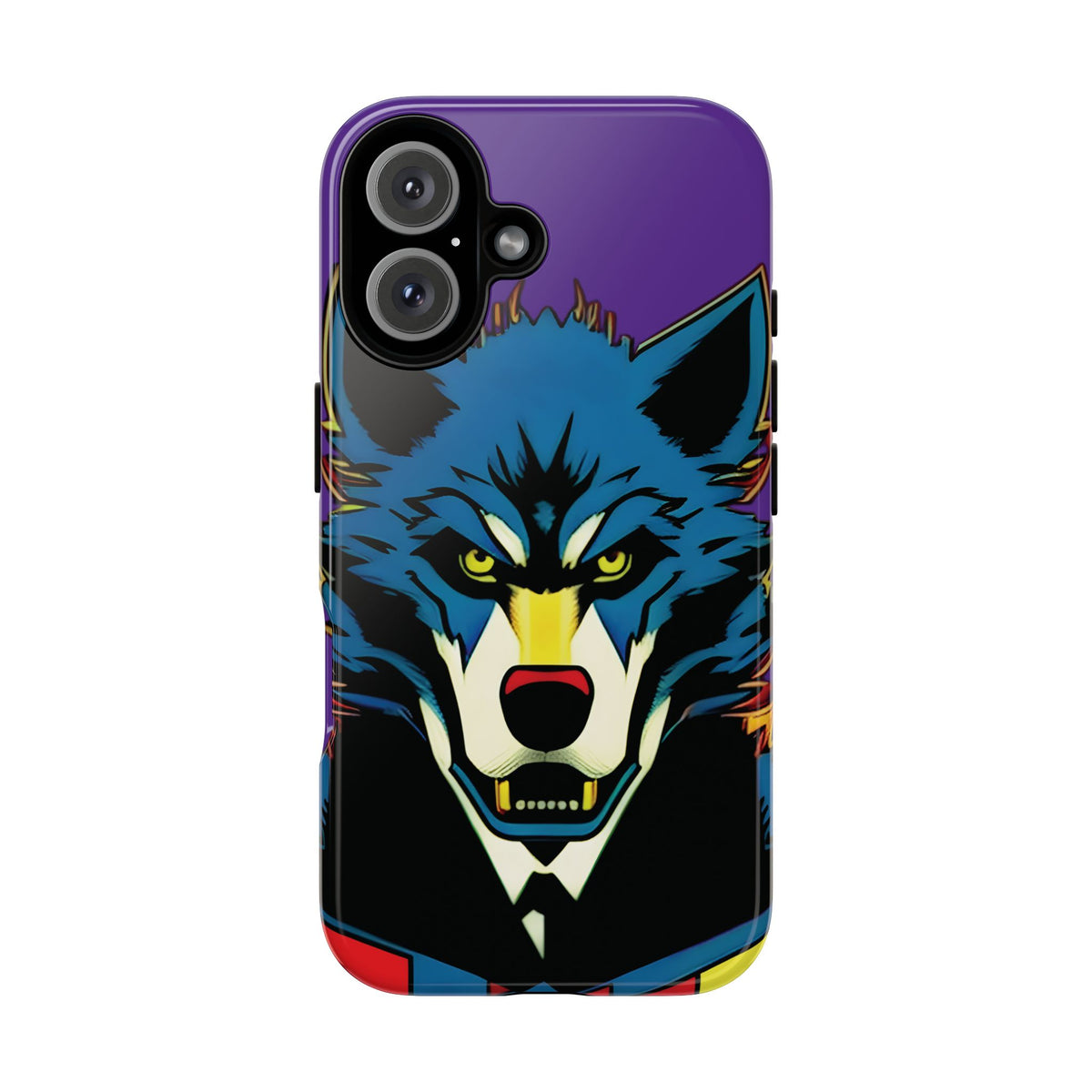 Husă Iphone 16 CARTOON WOLF