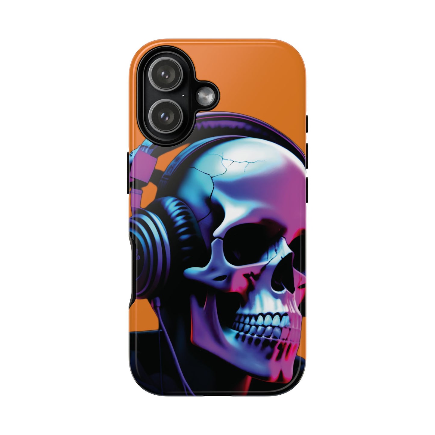 Husă Iphone 17 NEON SKULL