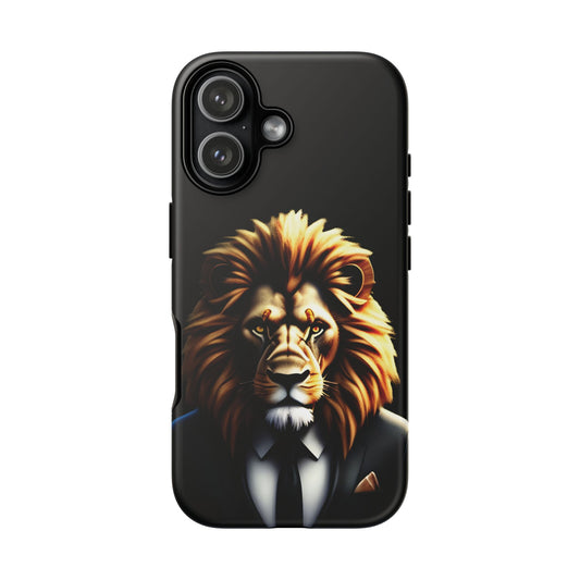 Husă Iphone 17 SUIT LION Mat