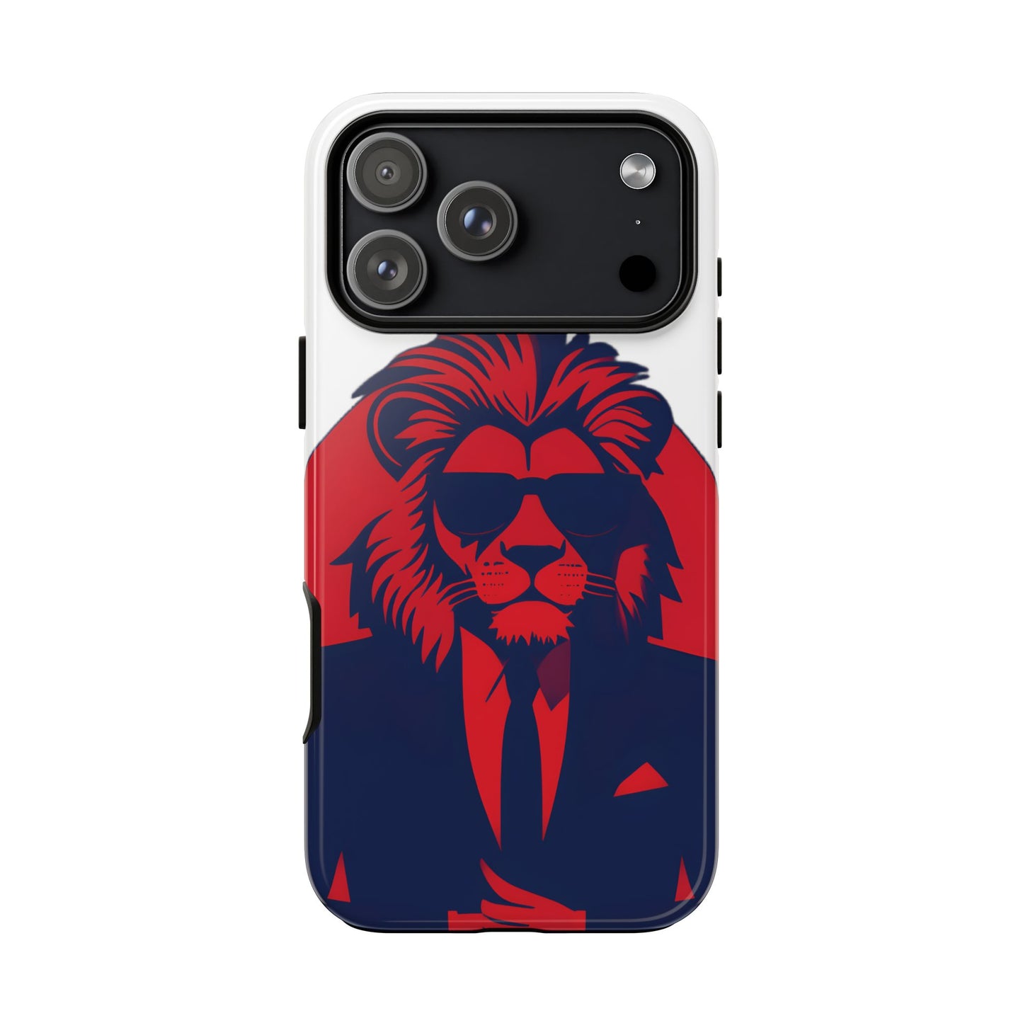 Husă Iphone 17 Pro Max RED SUIT LION