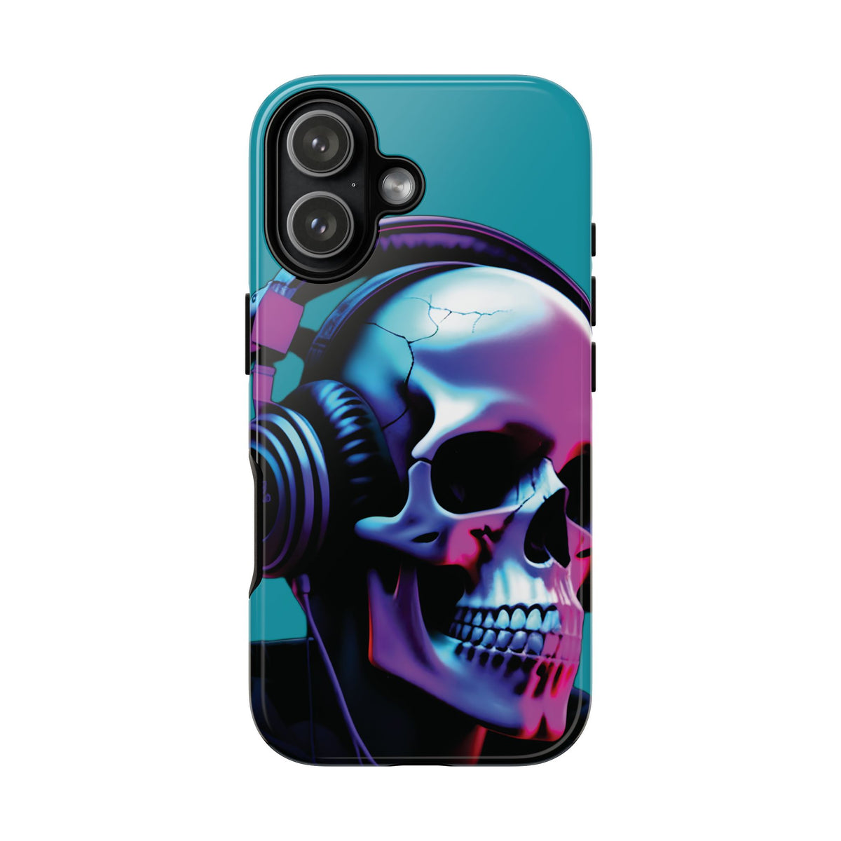 Husă Iphone 17 NEON SKULL